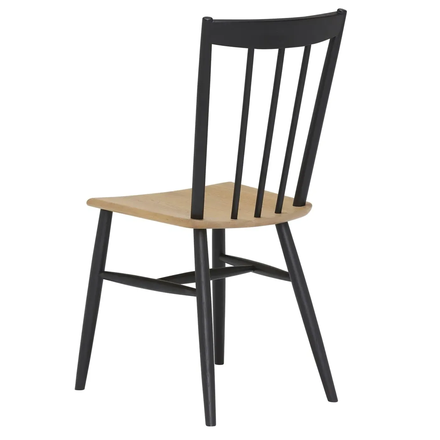 Ercol Monza Dining Chair - Black, Oak