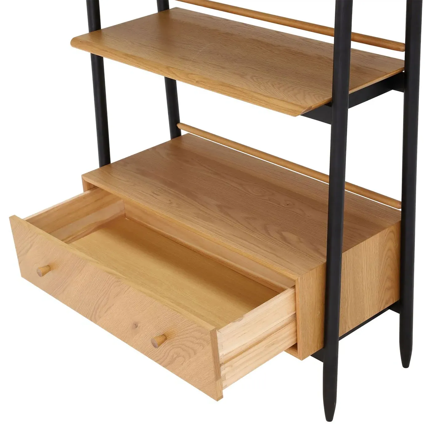 Ercol Monza Shelving Unit - Neutral, Oak