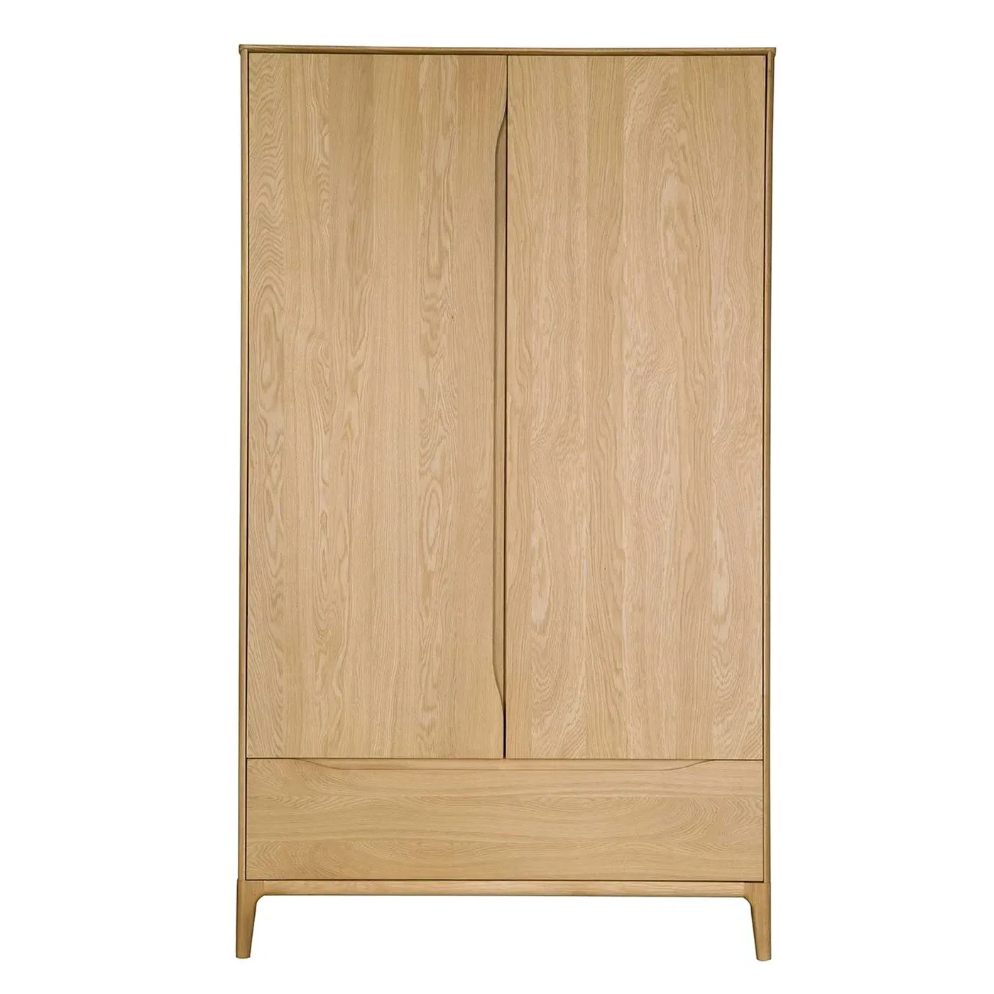 Ercol Rimini 2 Door Wardrobe - Neutral, Oak