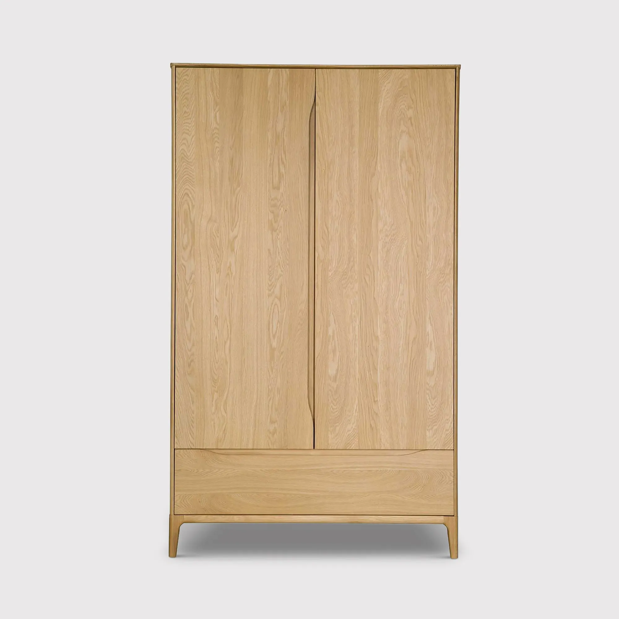 Ercol Rimini 2 Door Wardrobe - Neutral, Oak