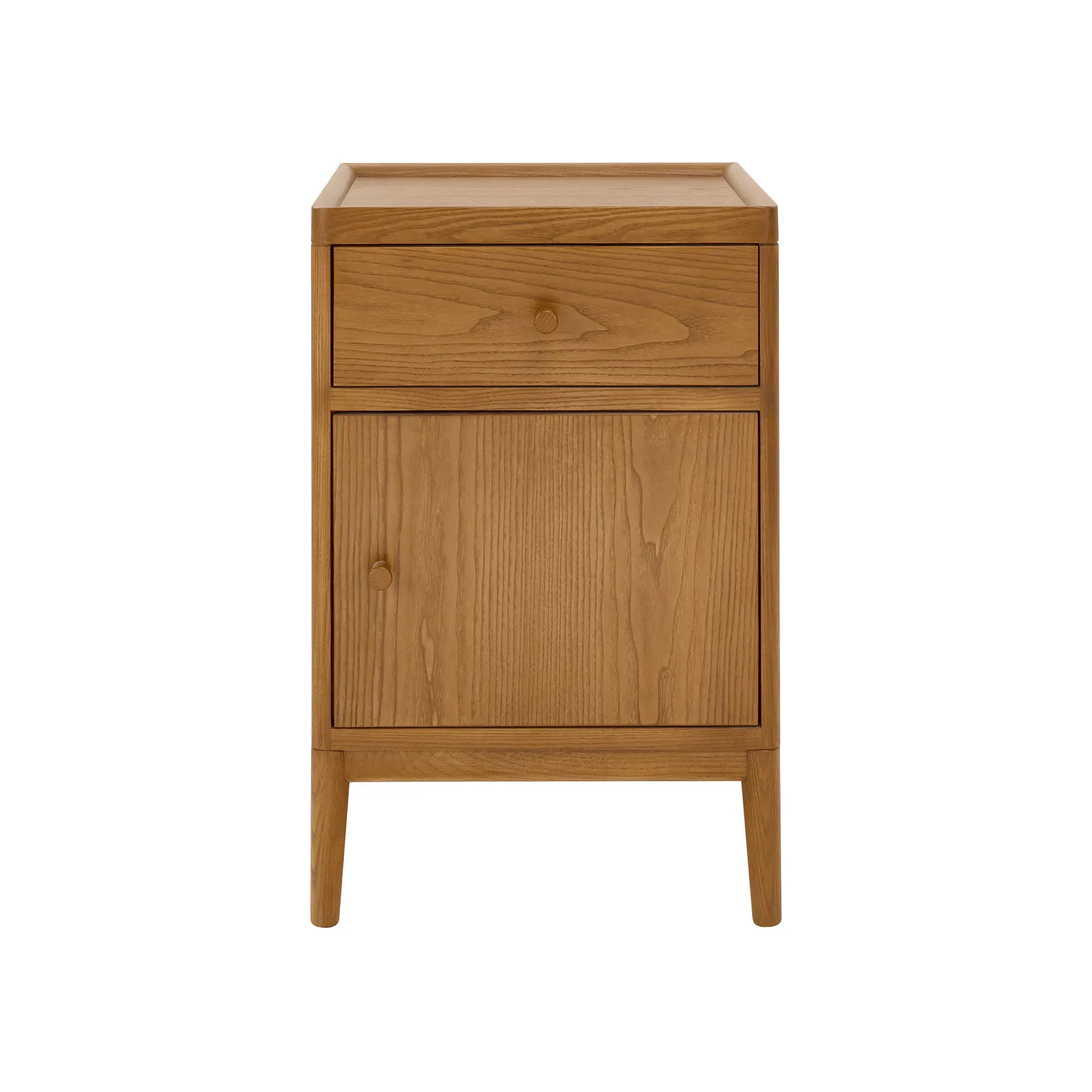 Ercol Salina Bedside Cabinet - Neutral, Ash