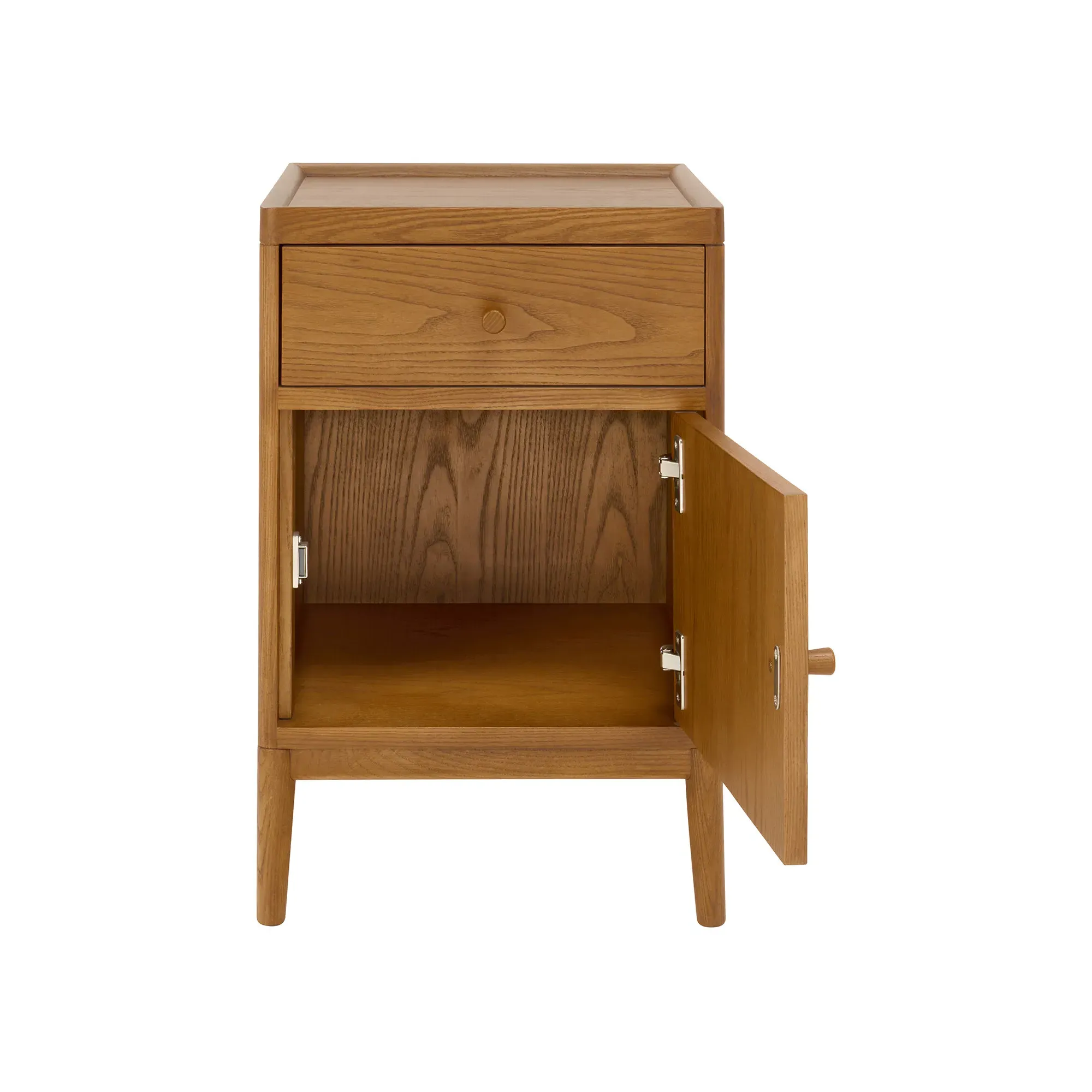 Ercol Salina Bedside Cabinet - Neutral, Ash