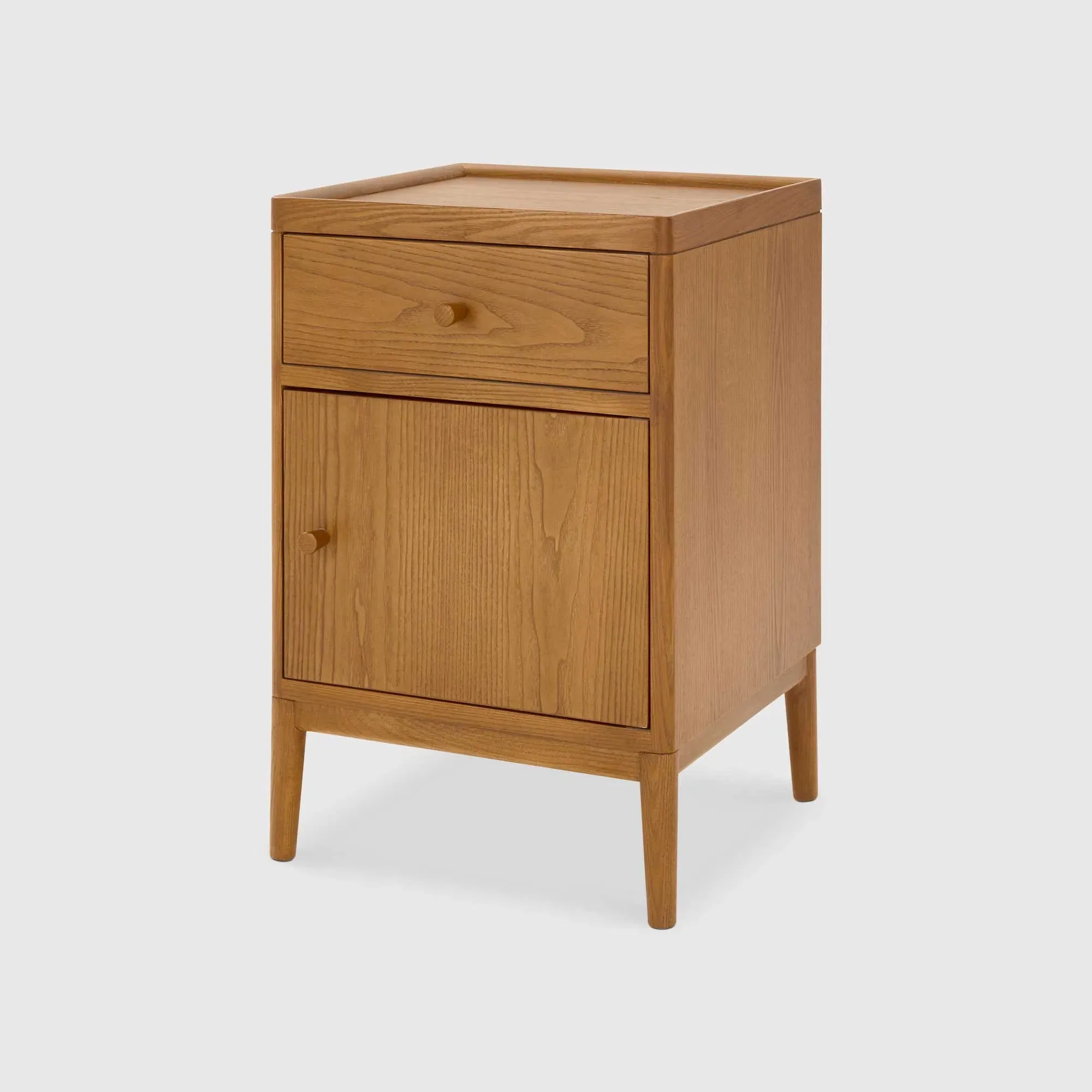 Ercol Salina Bedside Cabinet - Neutral, Ash