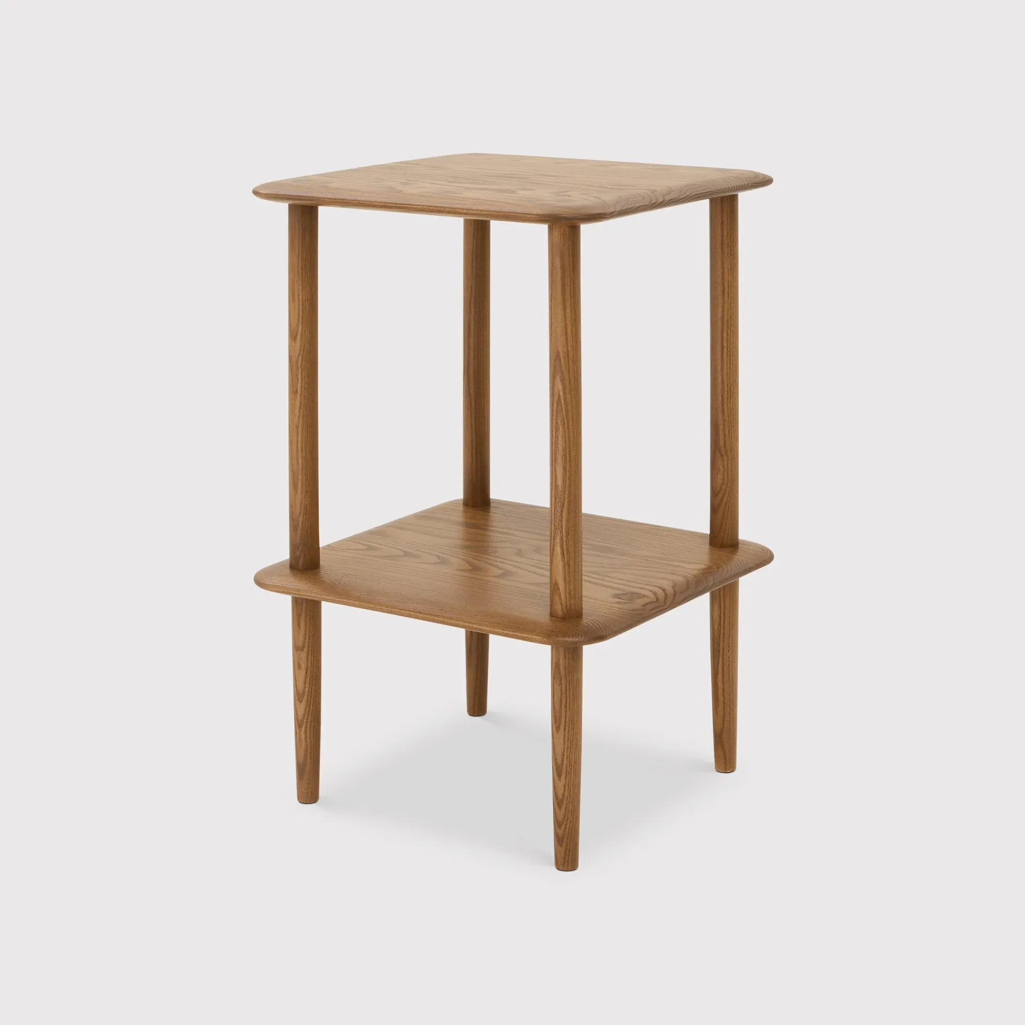 Ercol Stack Lamp Table - Neutral, Ash Wood image
