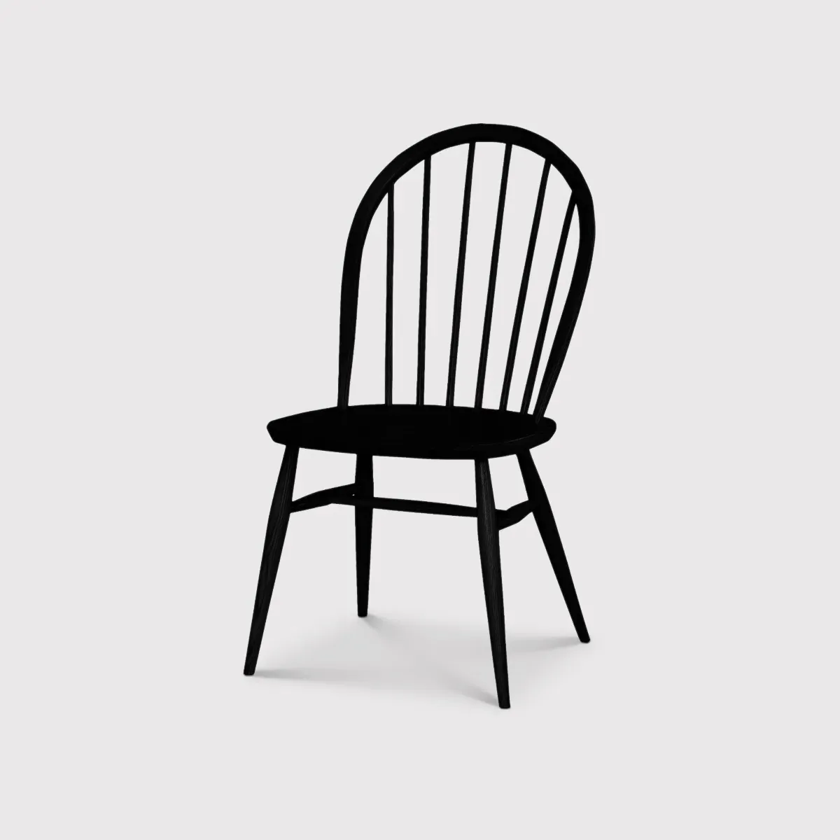 Ercol Windsor Dining Chair - Black, Ash image