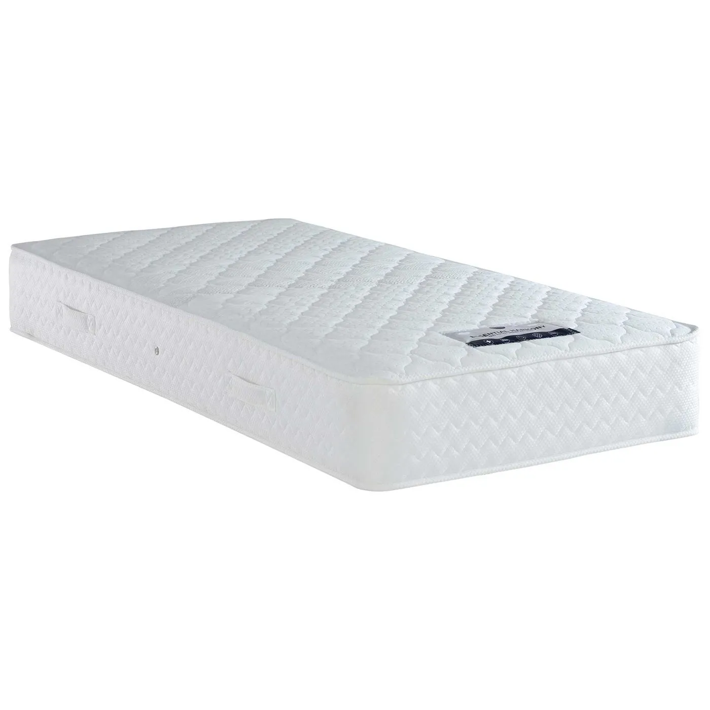 Essential Harmony Single Mattress - White alternate view