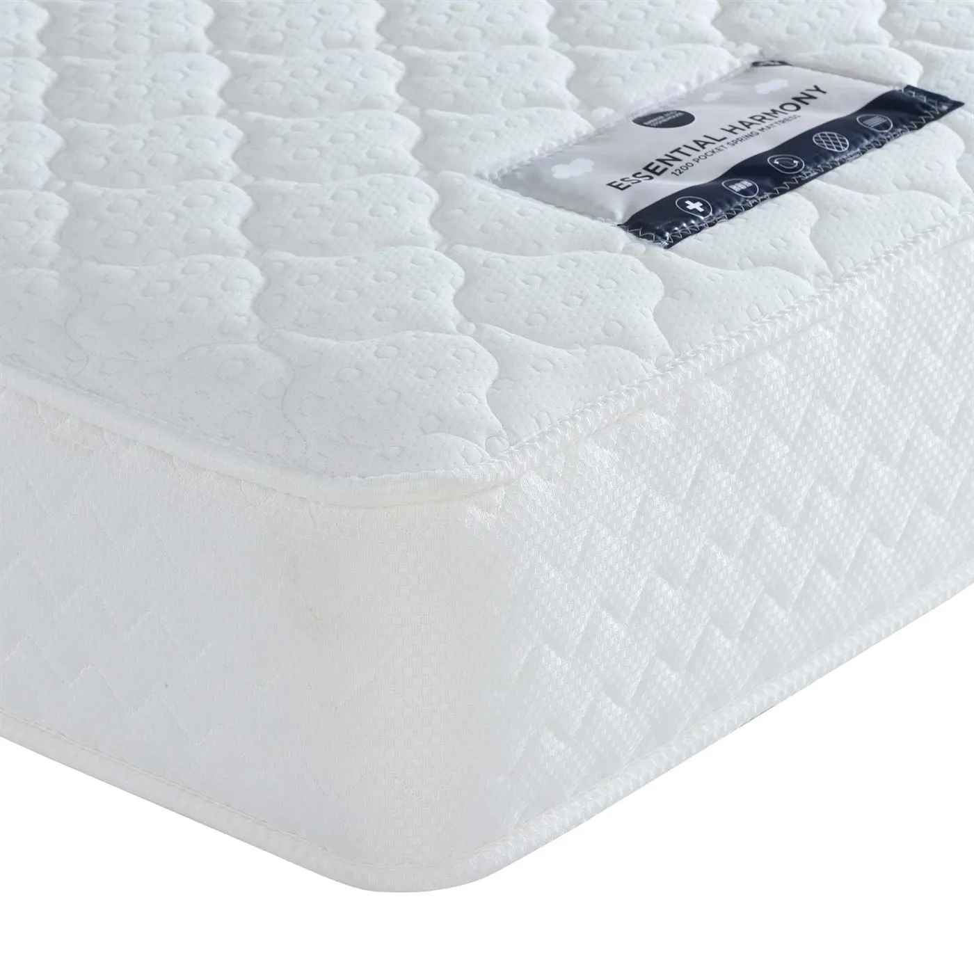 Essential Harmony Single Mattress - White product