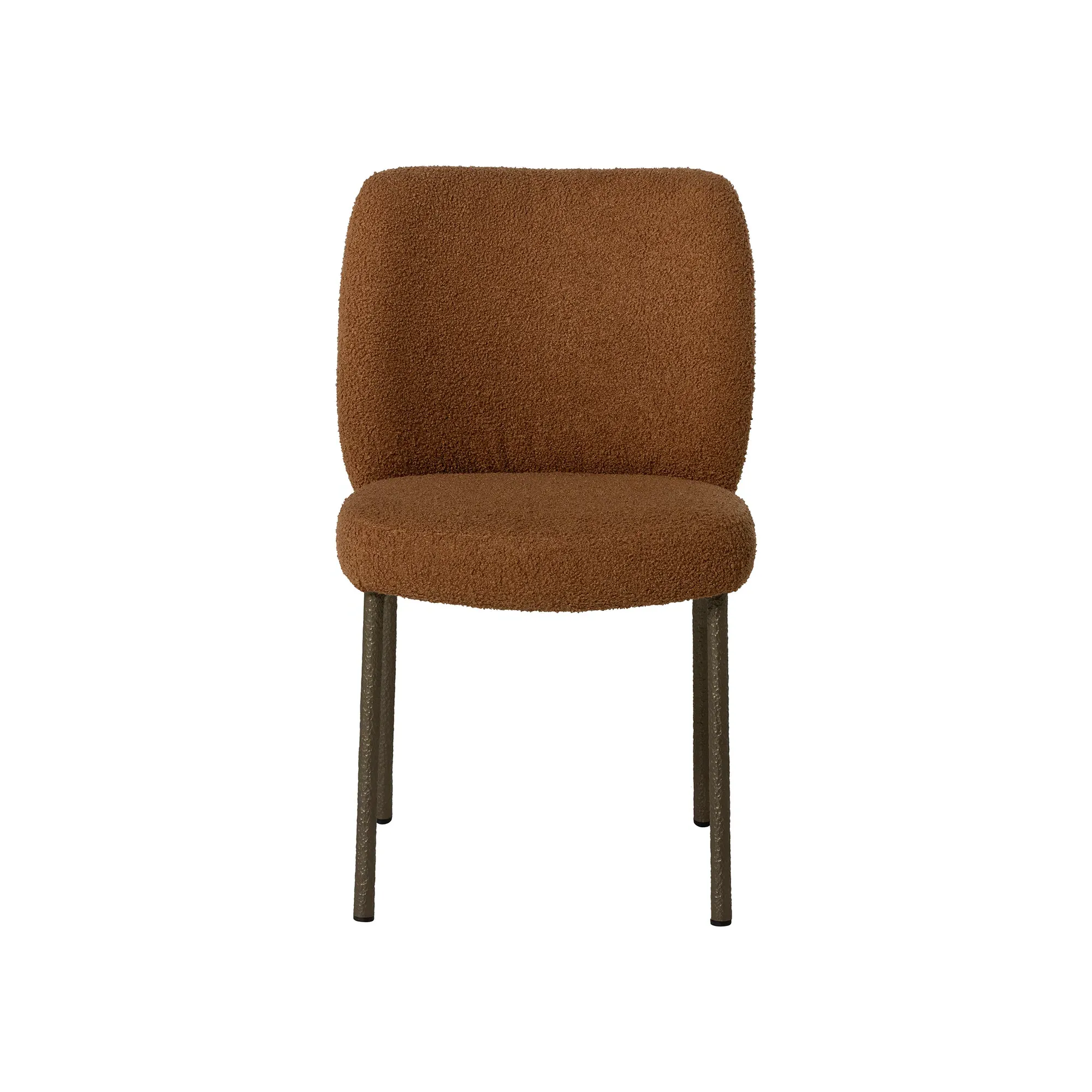 Estelle Dining Chair - Brown, Fabric