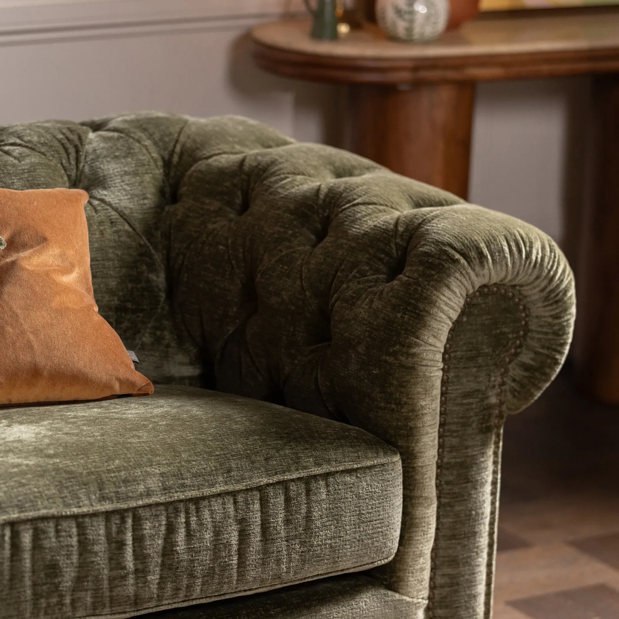 Everett 3-Seater Sofa - Green