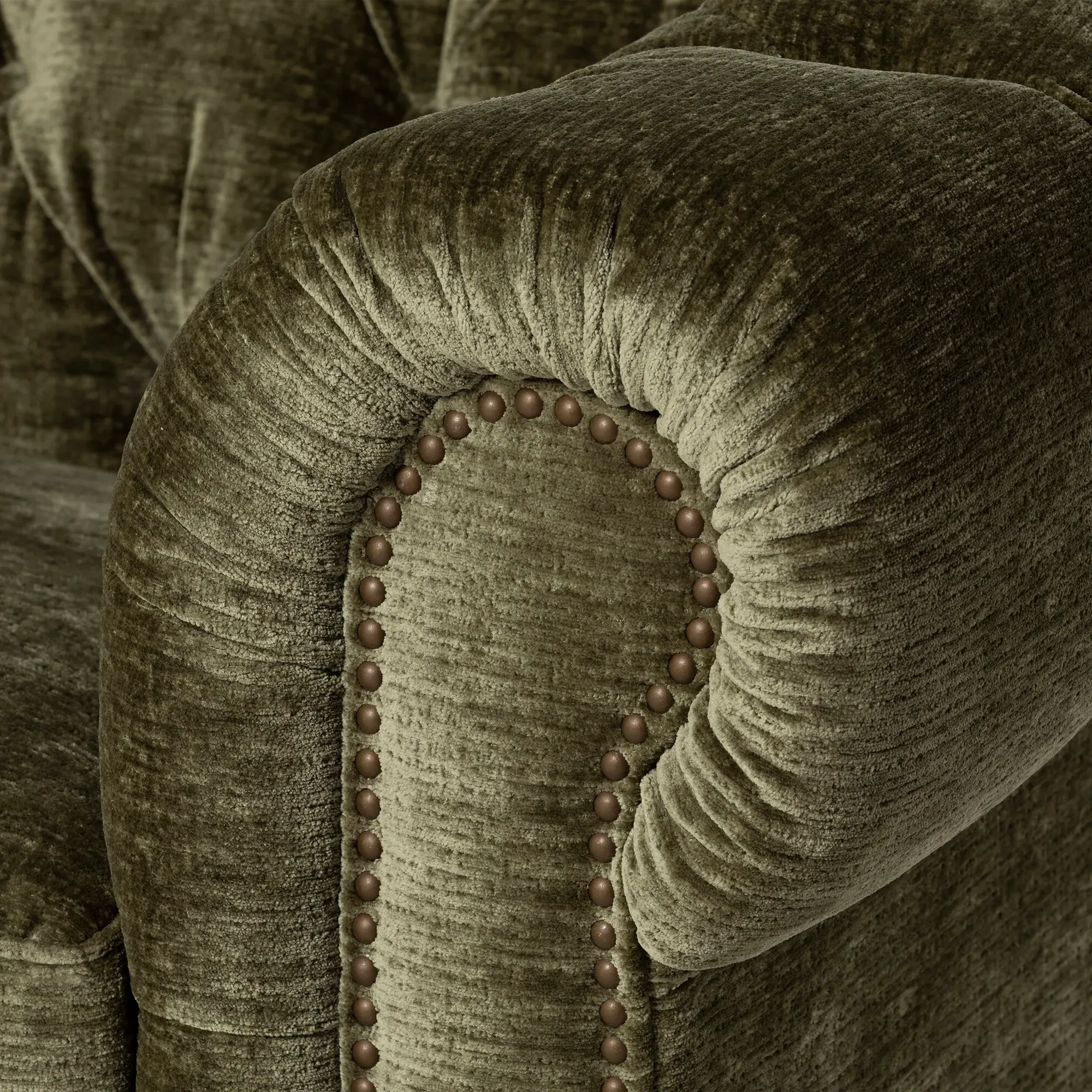 Everett 3-Seater Sofa - Green