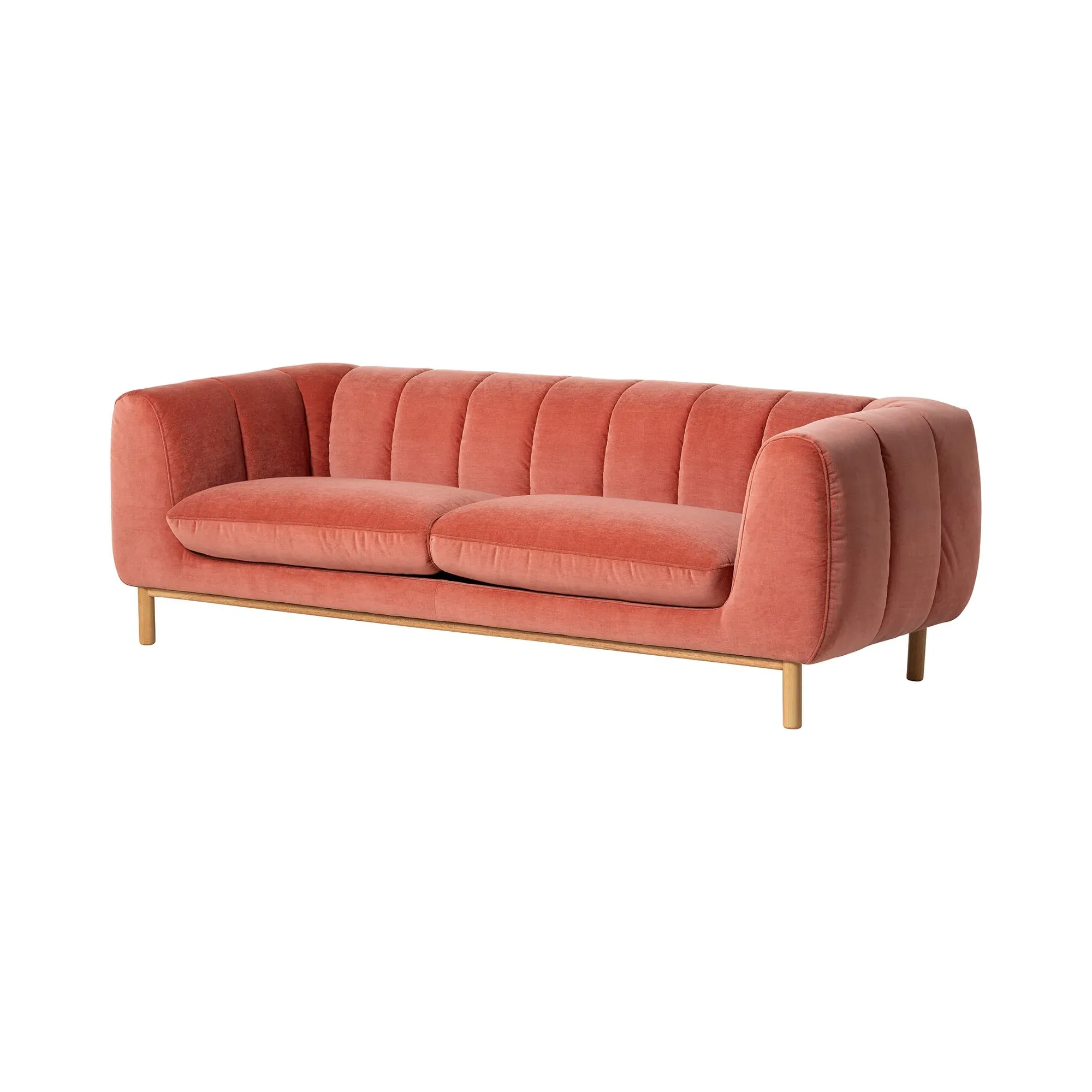 Eyre 3-Seater Sofa - Pink