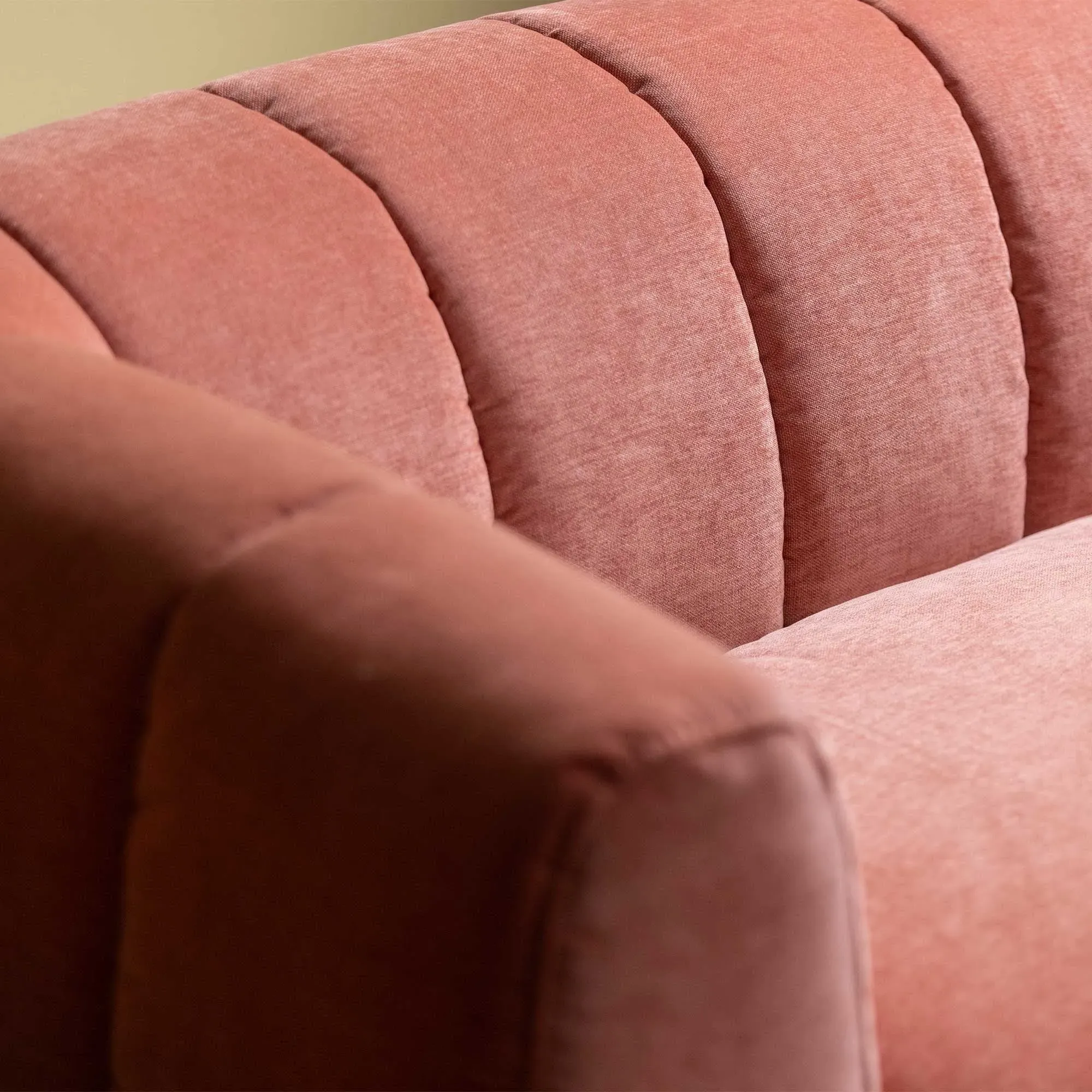 Eyre 3-Seater Sofa - Pink