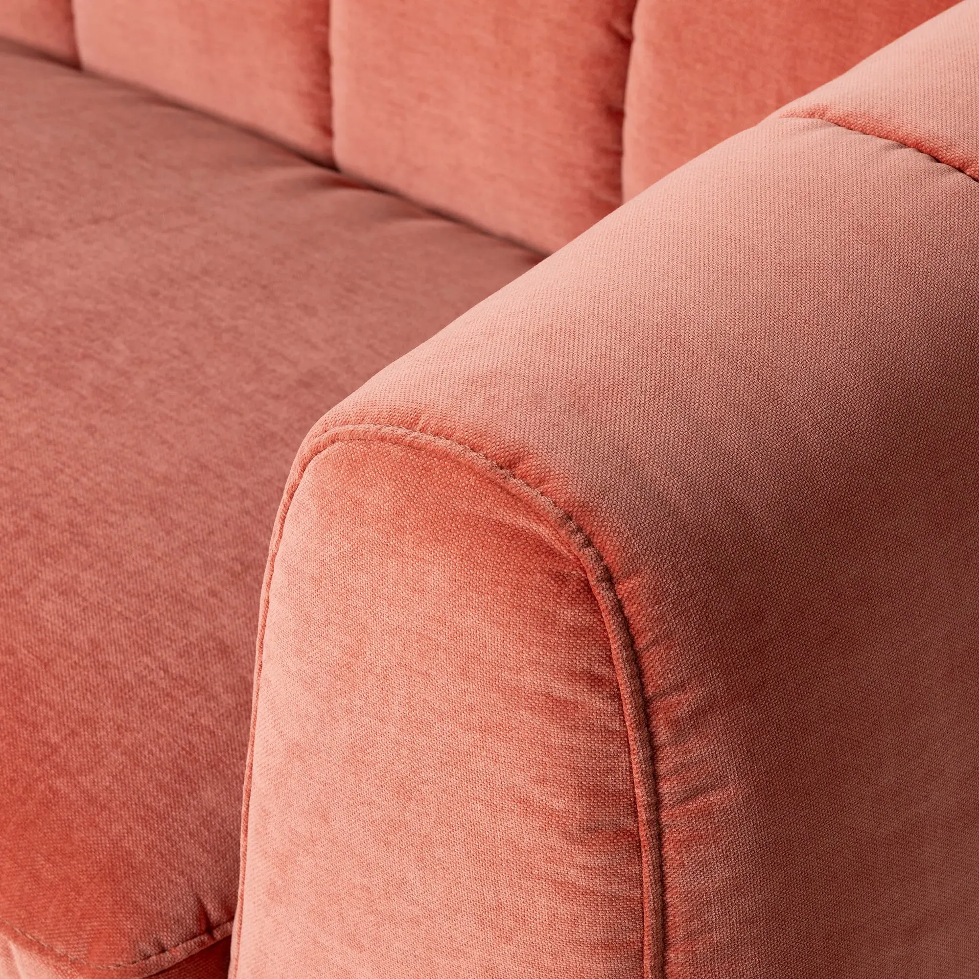 Eyre 3-Seater Sofa - Pink