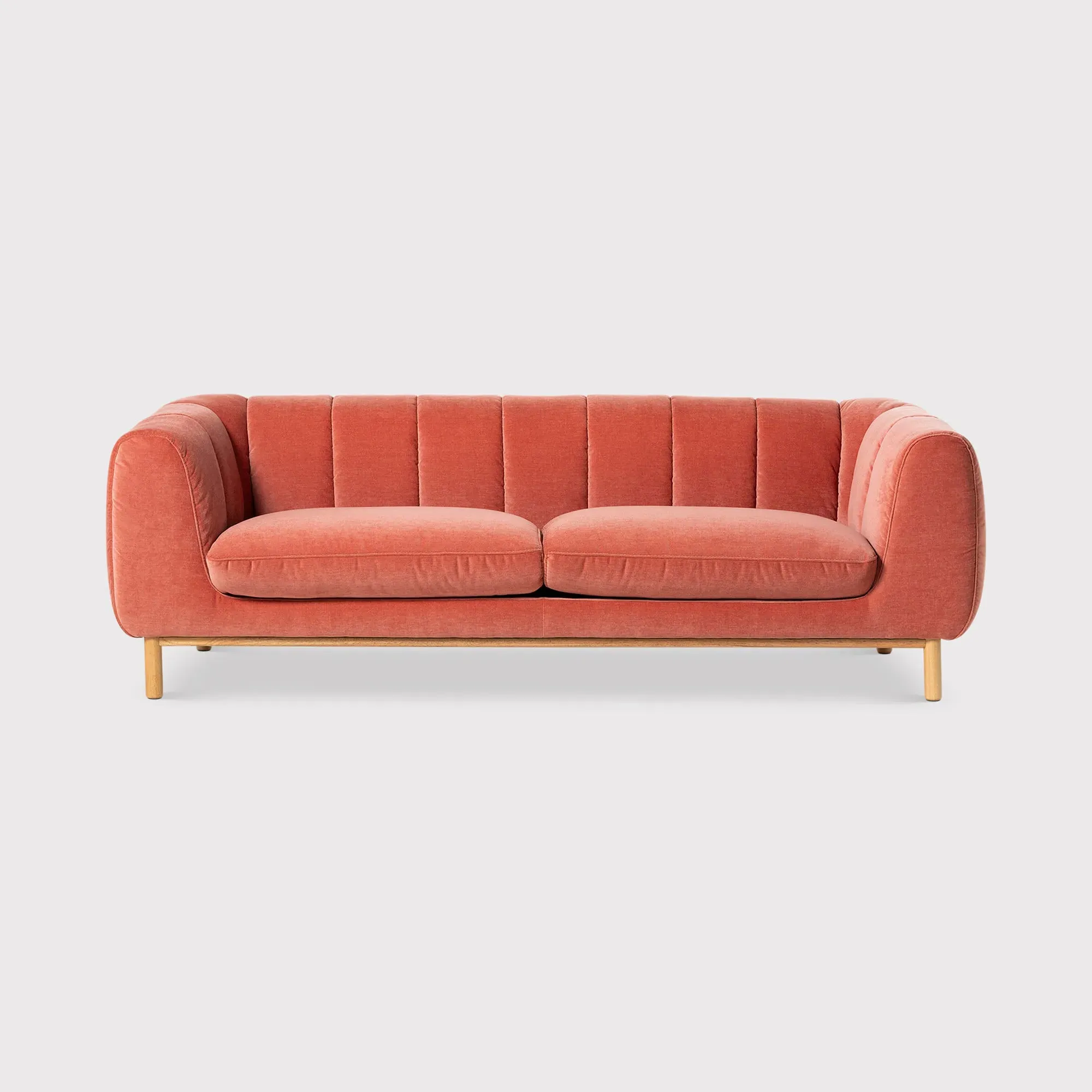 Eyre 3-Seater Sofa - Pink image