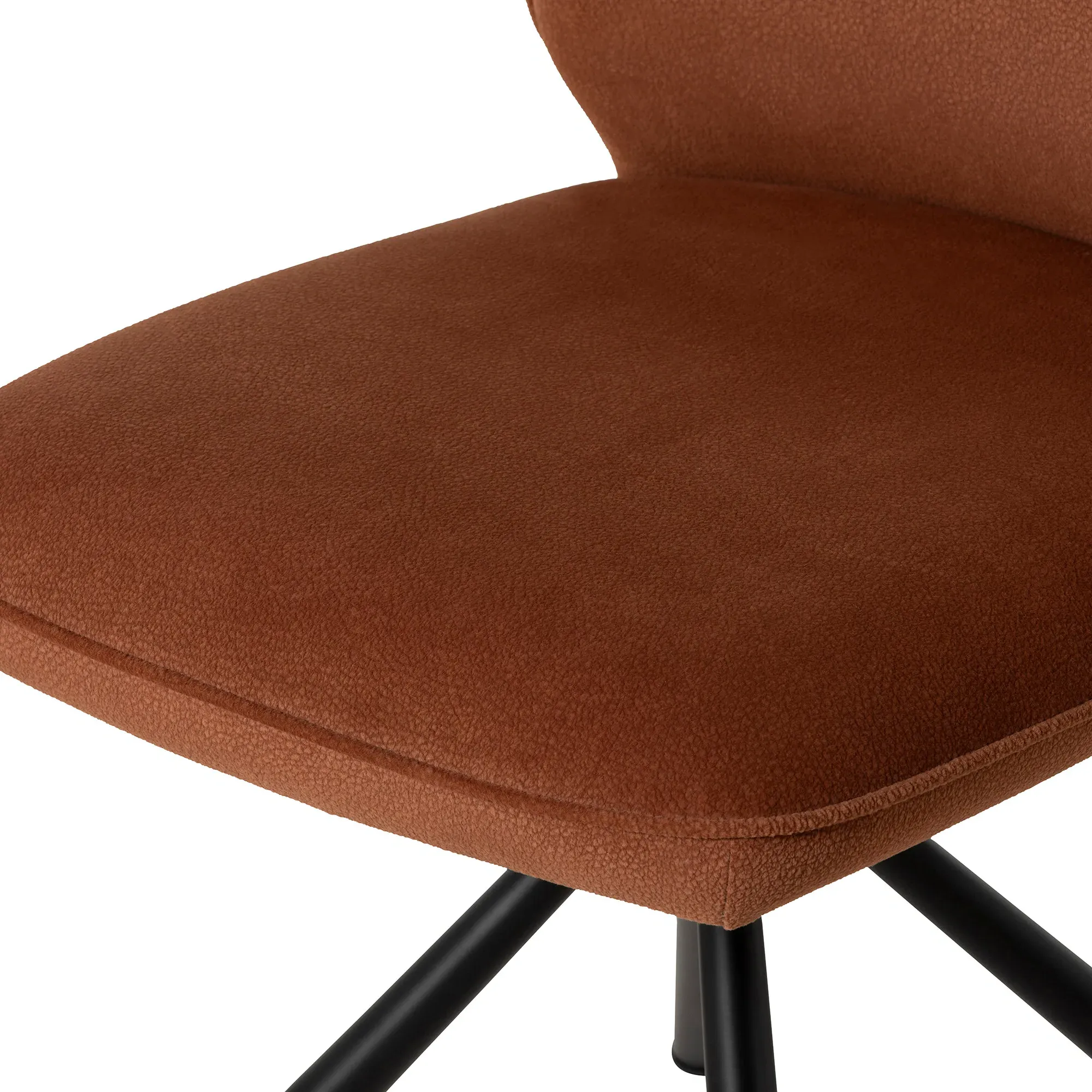 Faulkner Dining Chair - Neutral, Faux Leather