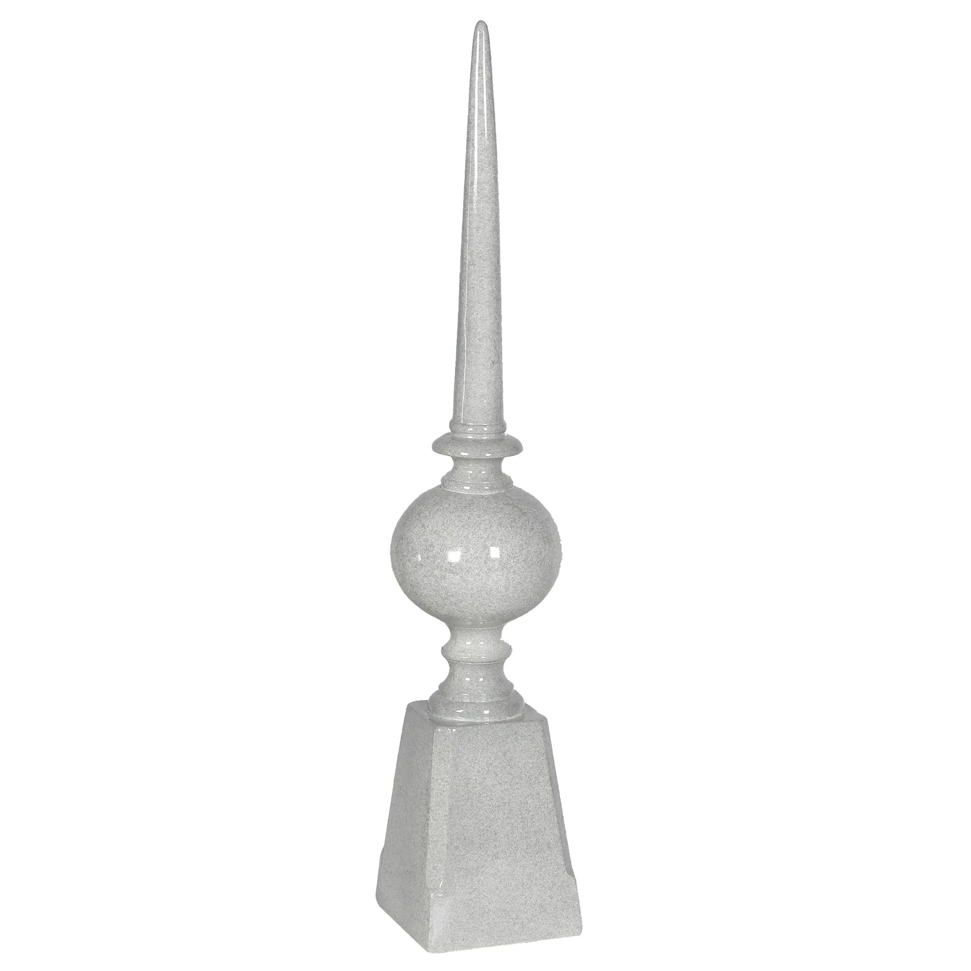 Finial Decorative Ornament - Grey, Polyresin image