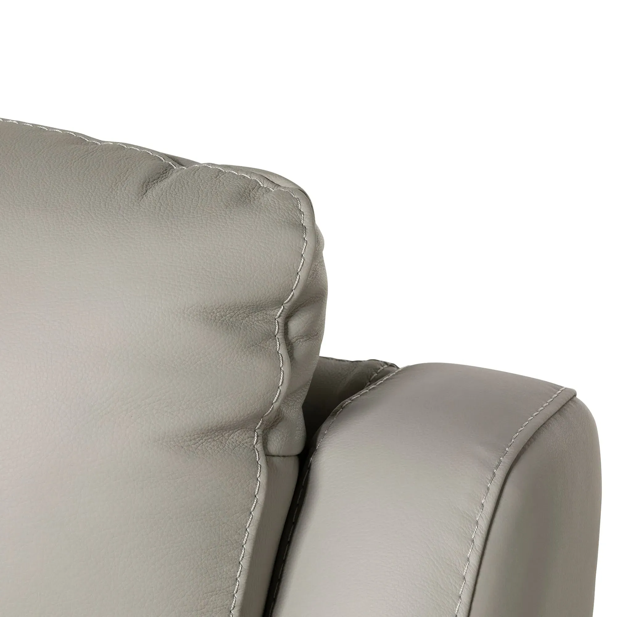 Fiore 2-Seater Sofa - Grey, Leather