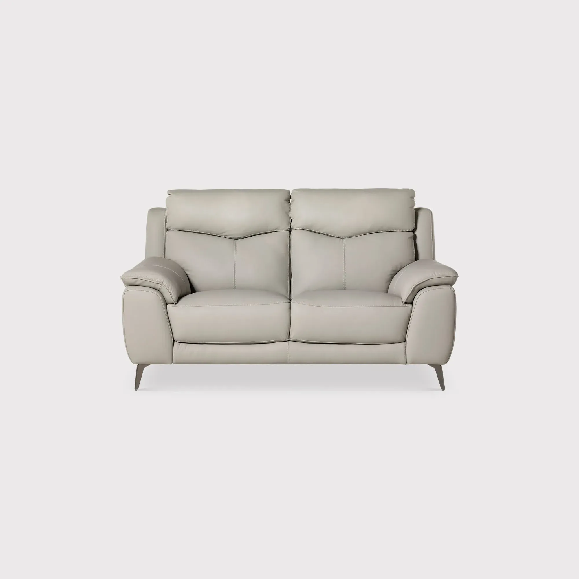 Fiore 2-Seater Sofa - Grey, Leather image