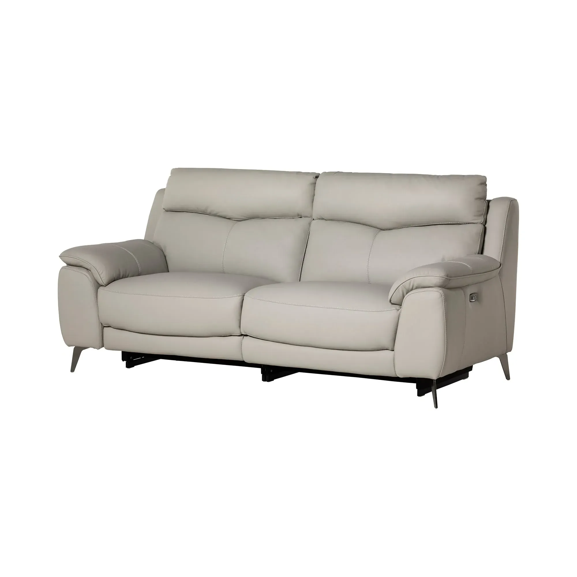 Fiore 2.5 Seater Recliner Sofa with Power Recliners - Grey