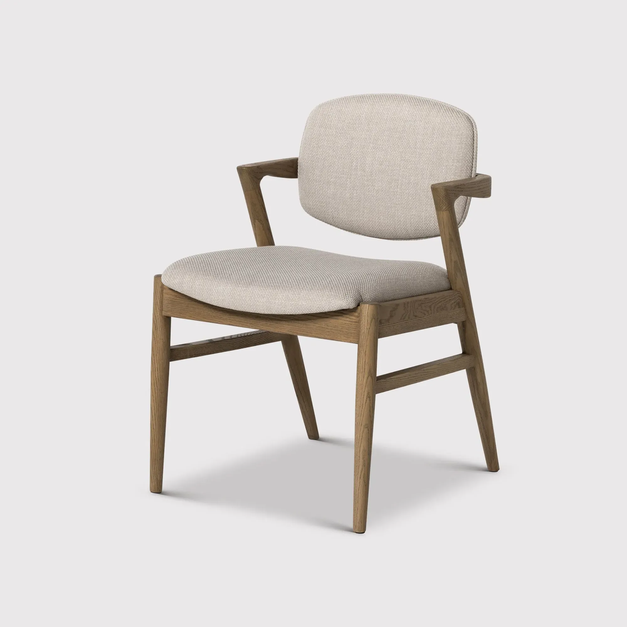 Fleming Dining Chair - Neutral, Fabric product