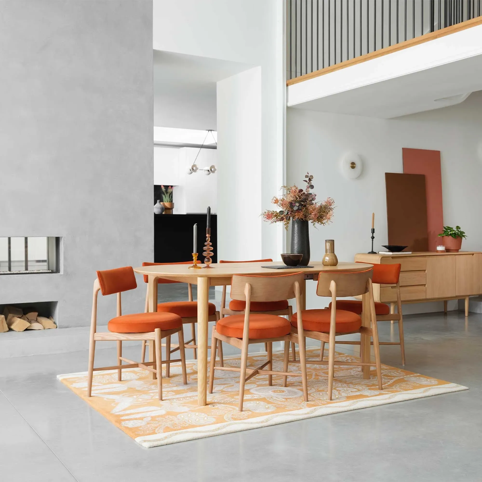 Flora Dining Chair - Neutral, Ashwood