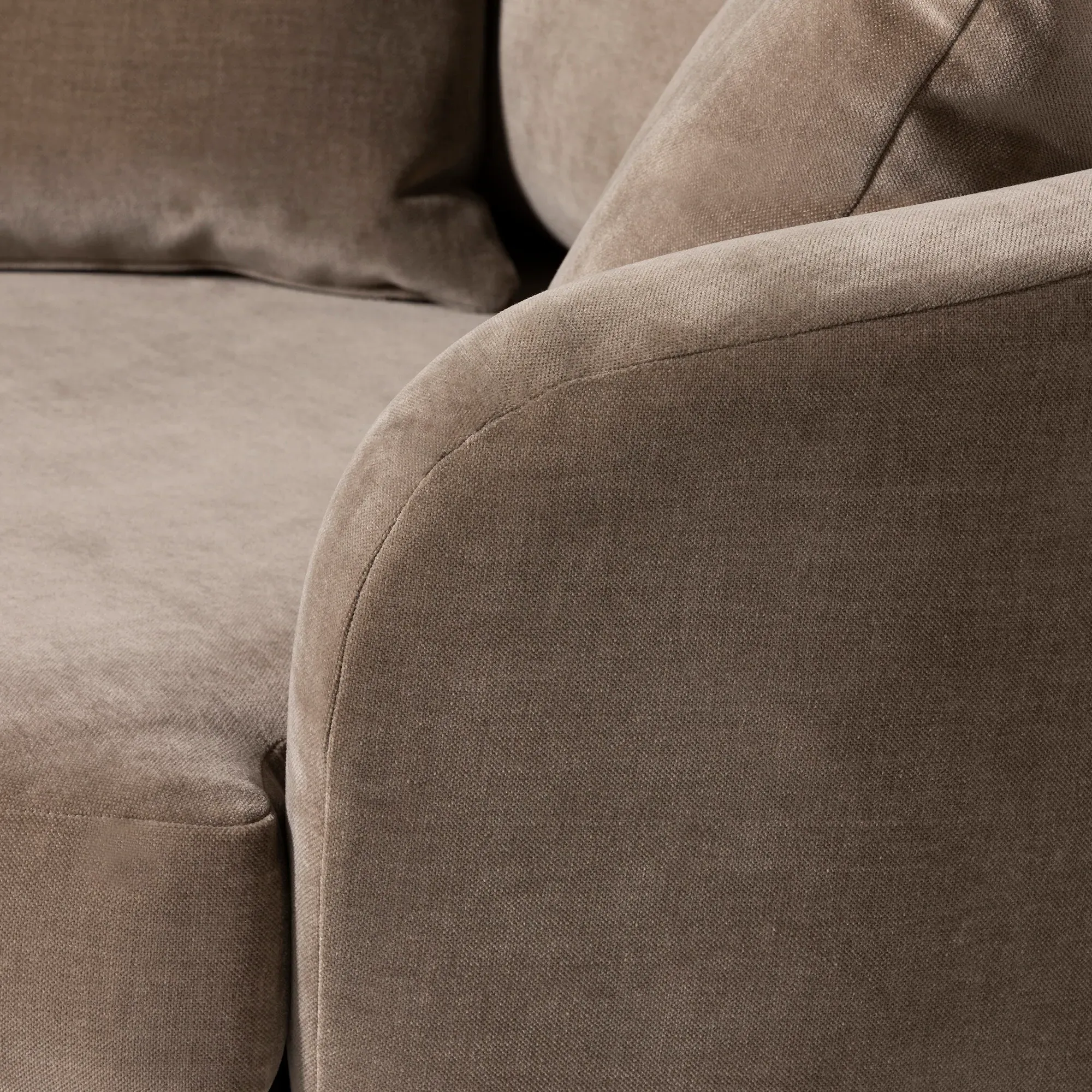 Floyd Cuddler Swivel Armchair with Foam Fabric