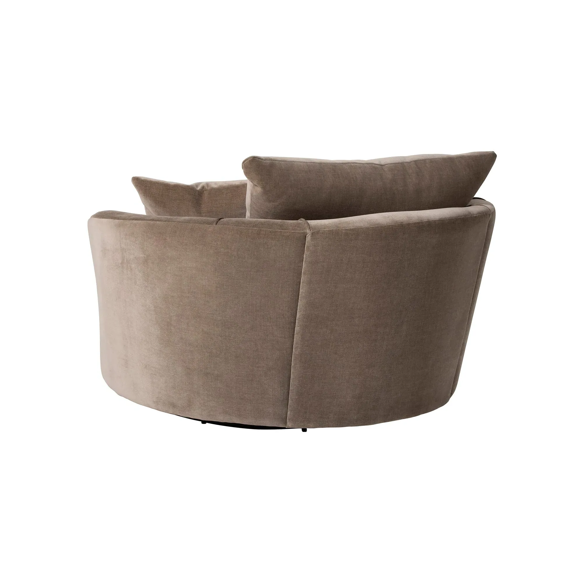 Floyd Cuddler Swivel Armchair with Foam Fabric