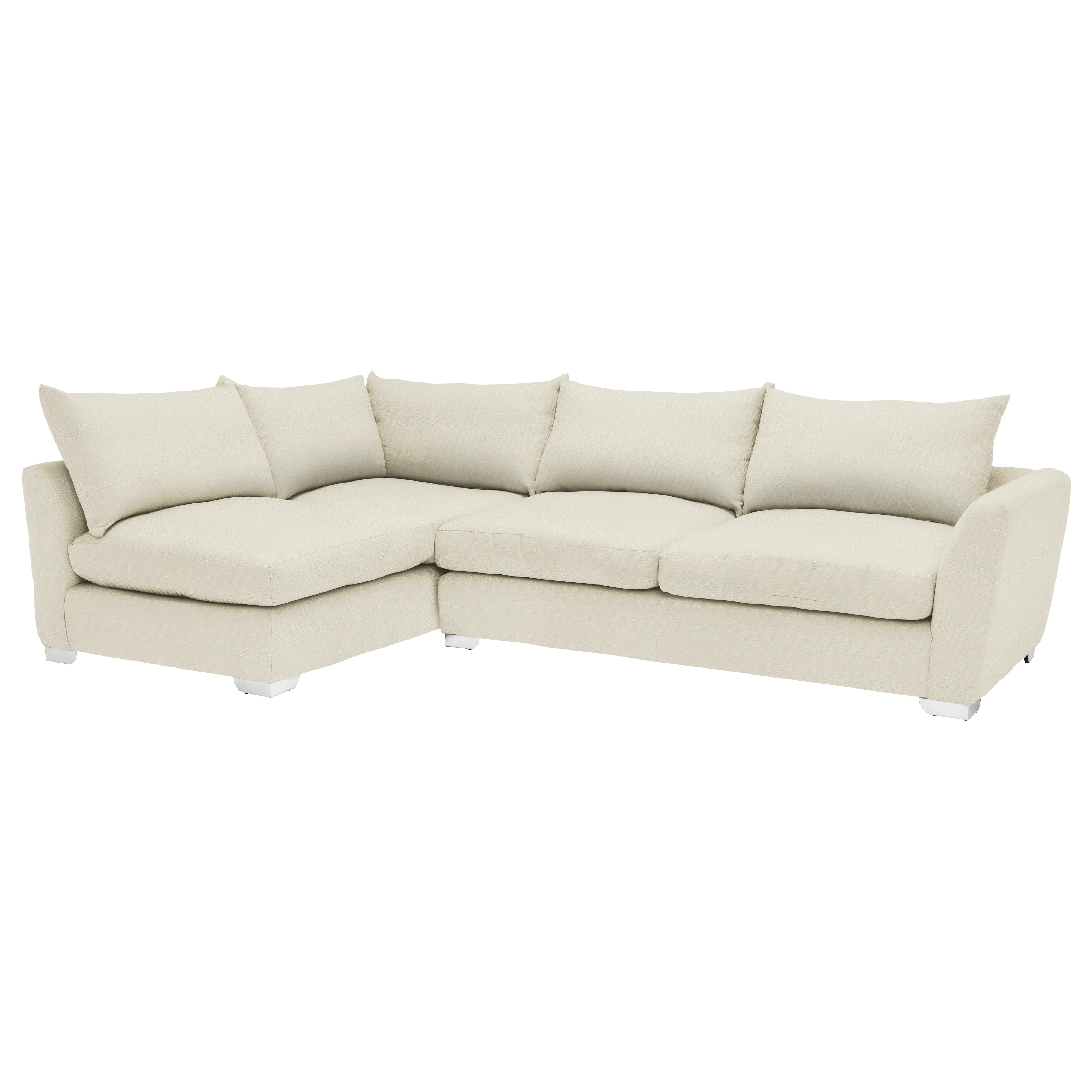 Floyd Right Corner Sofa - Neutral, Fabric