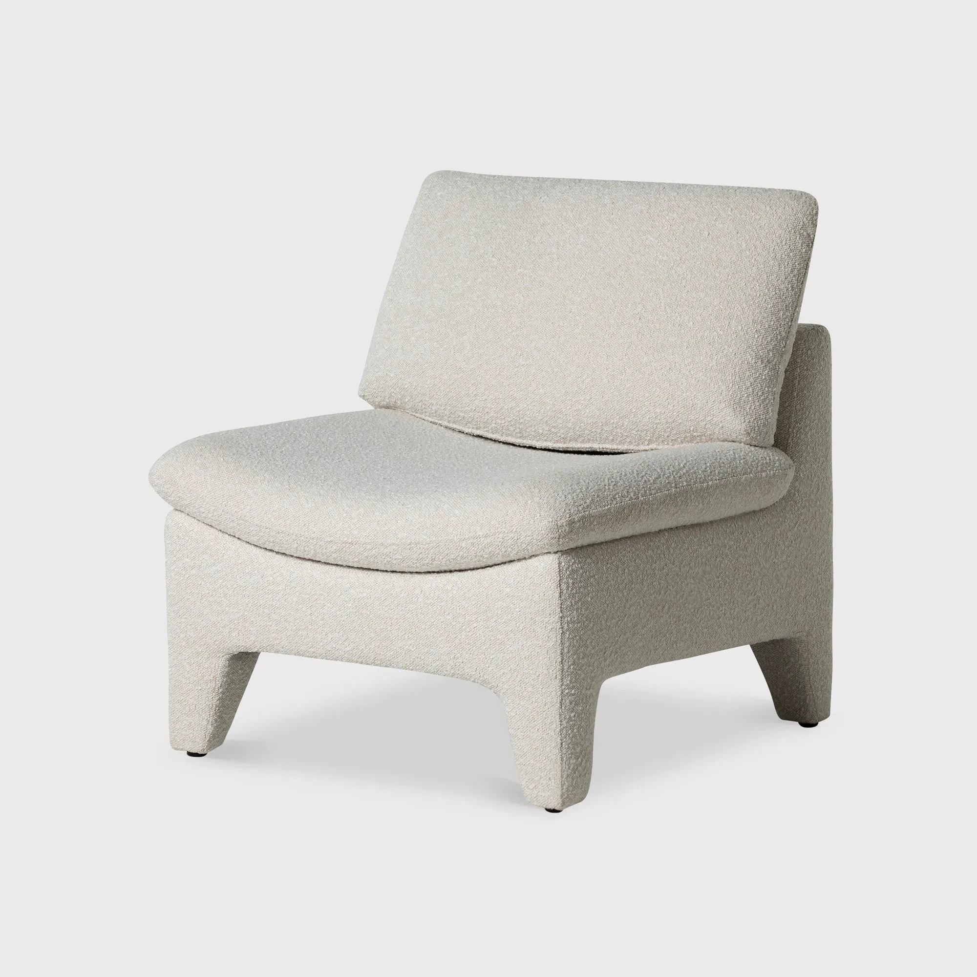 Foley Armchair - White Fabric image