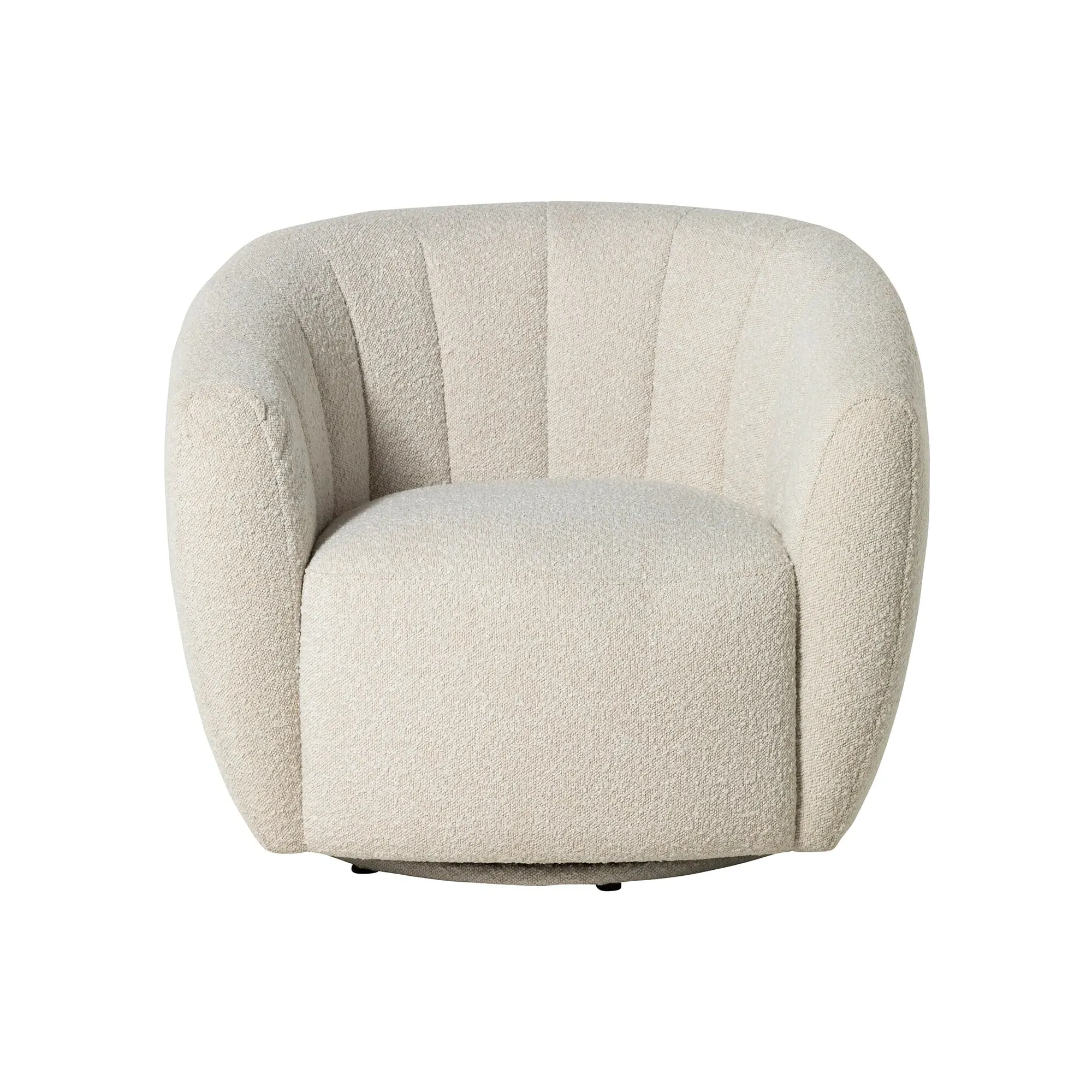 Fontana Armchair - White, Fabric