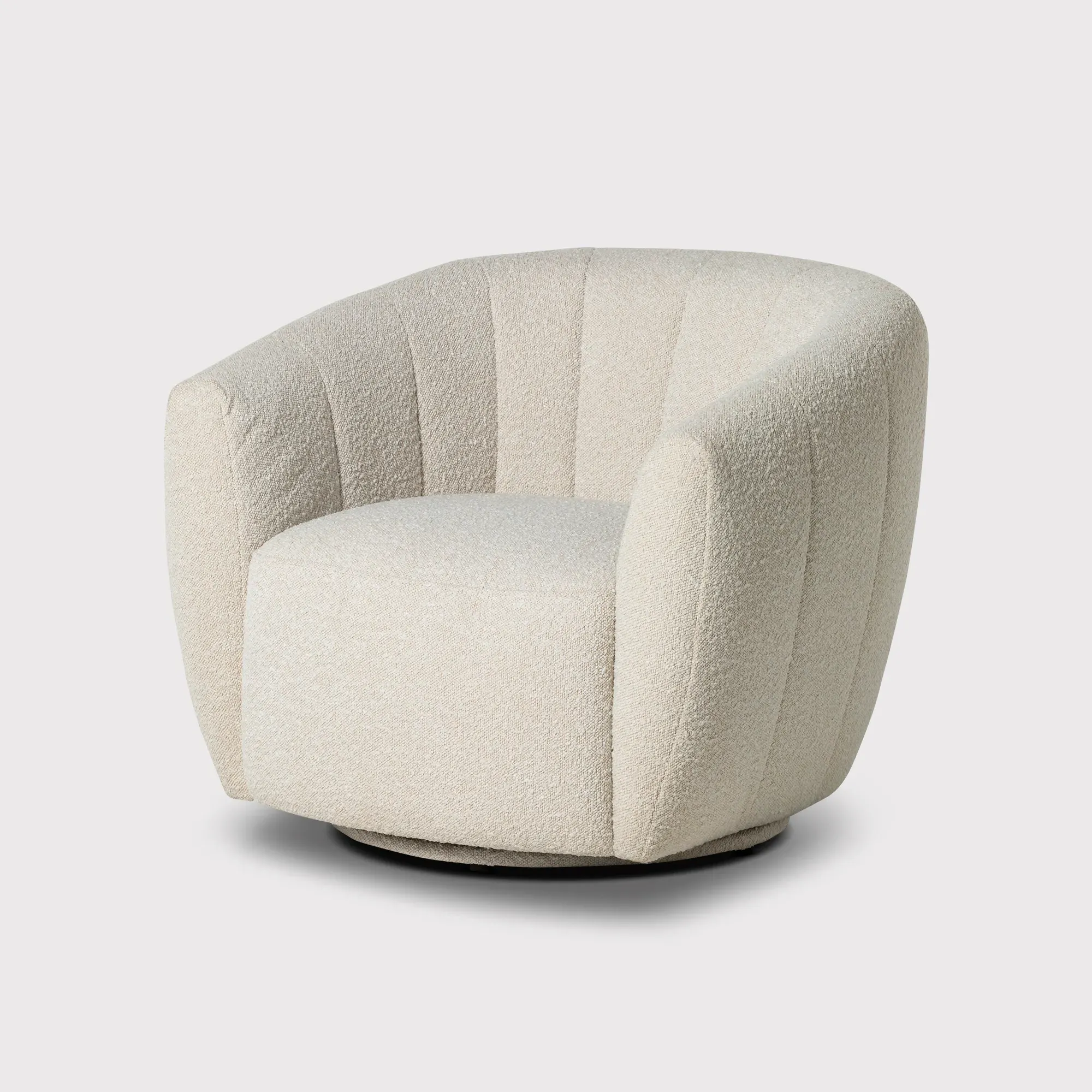 Fontana Armchair - White, Fabric