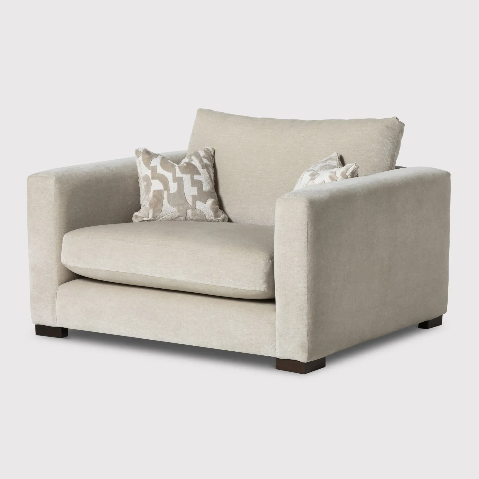 Fontella Snuggle Chair - Neutral, Fabric product