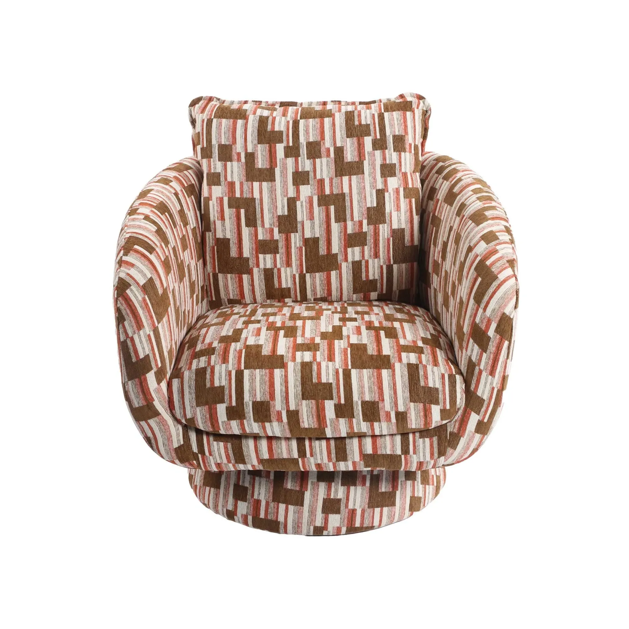 Francois Turning Lounge Chair - Fabric