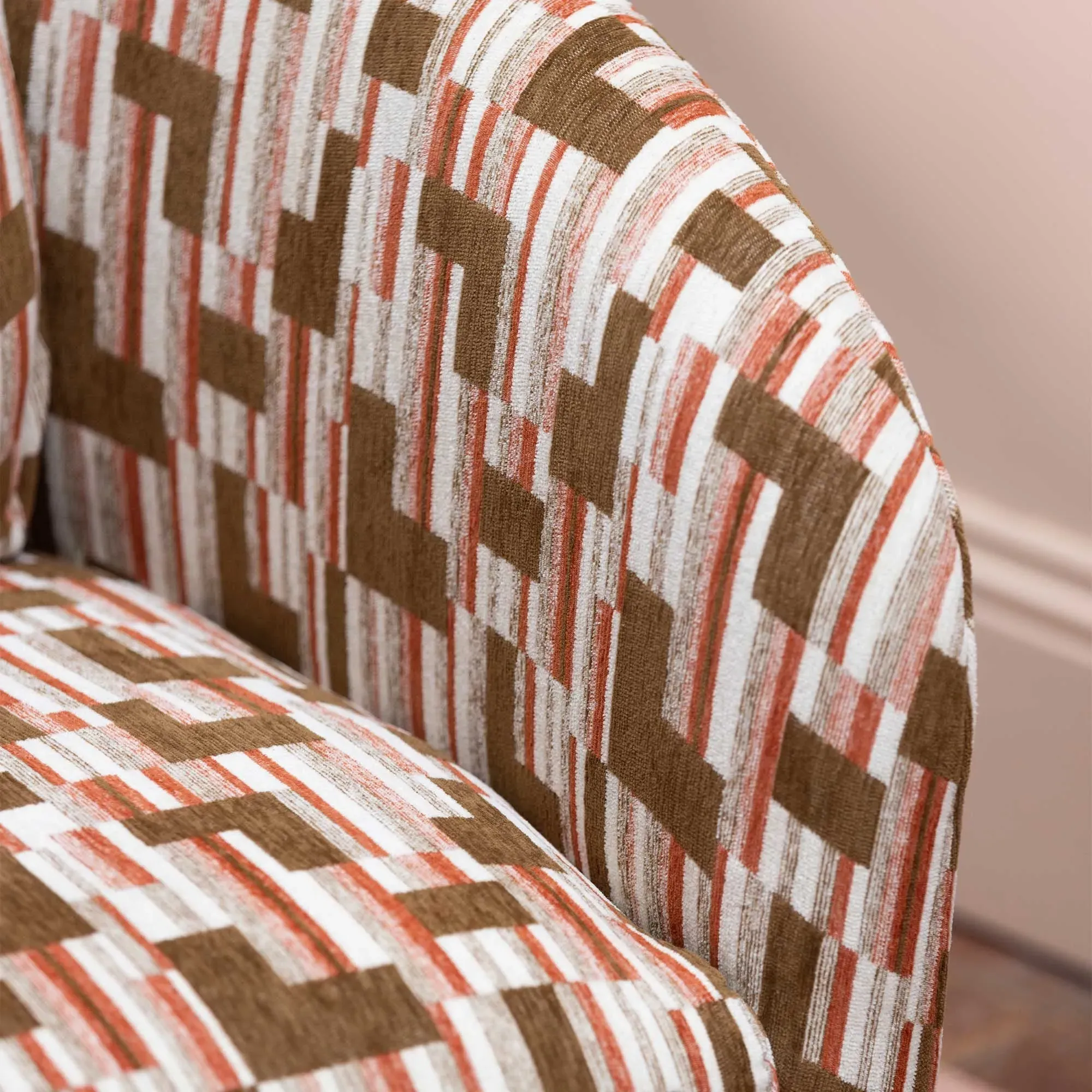 Francois Turning Lounge Chair - Fabric