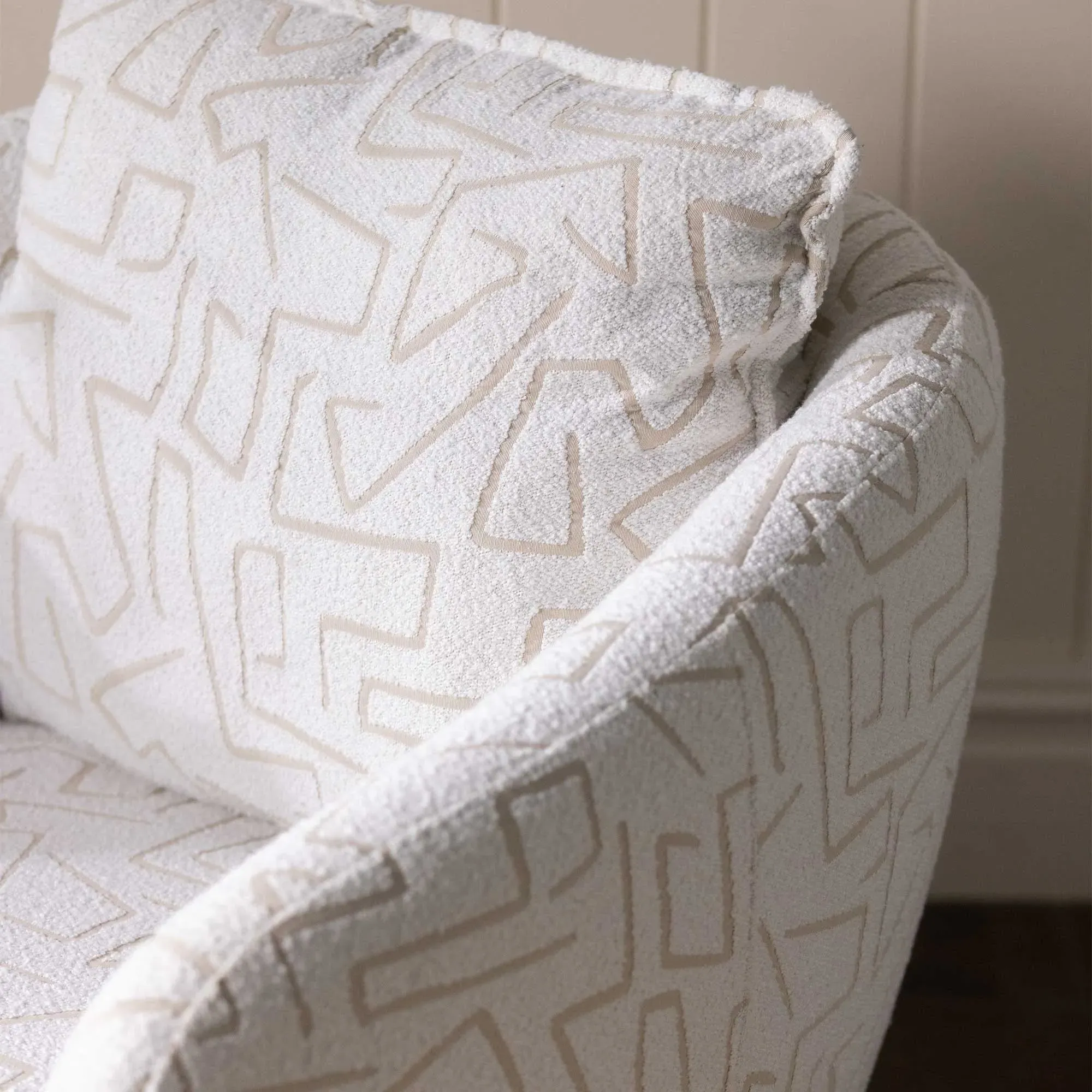 Francois Turning Lounge Chair - Fabric