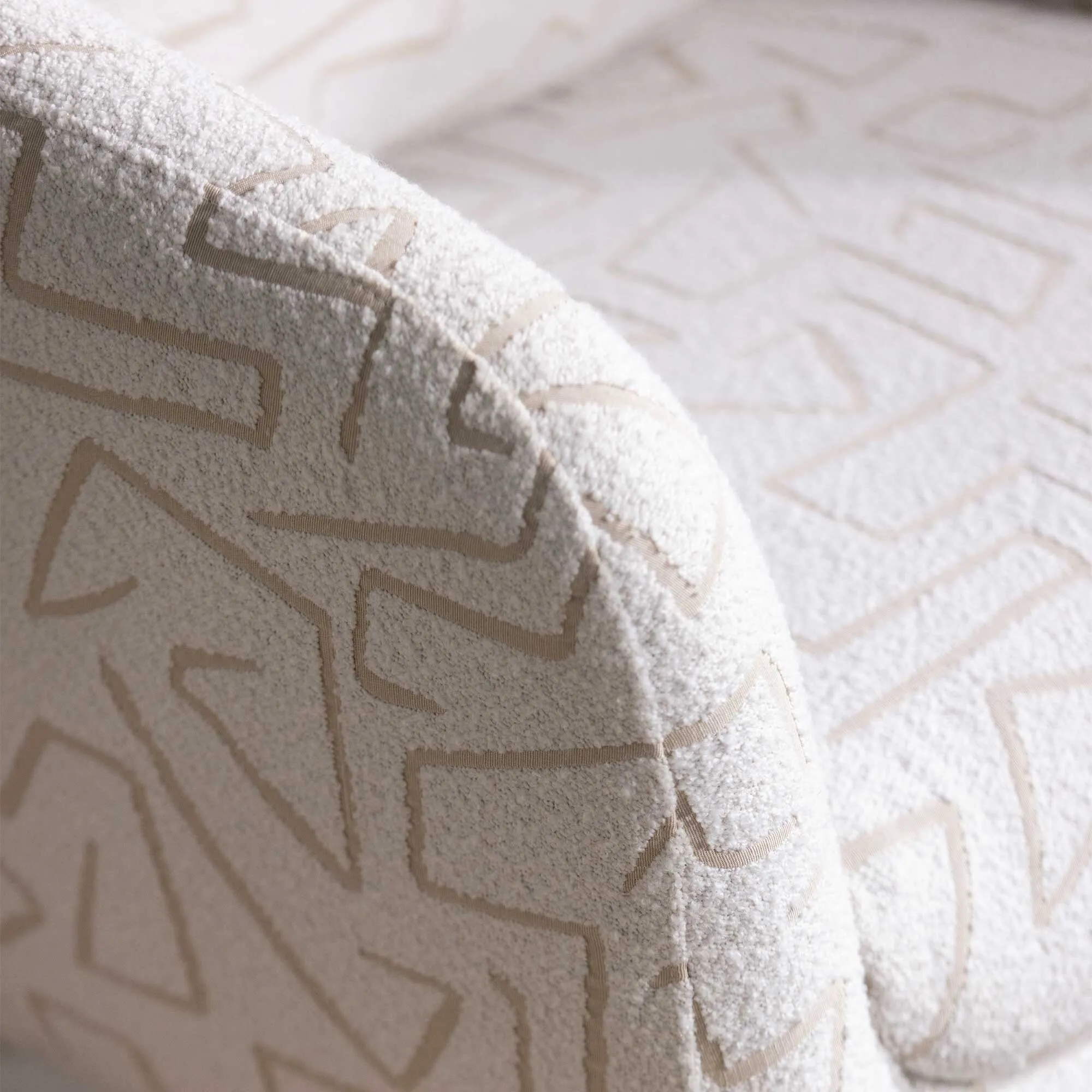 Francois Turning Lounge Chair - Fabric