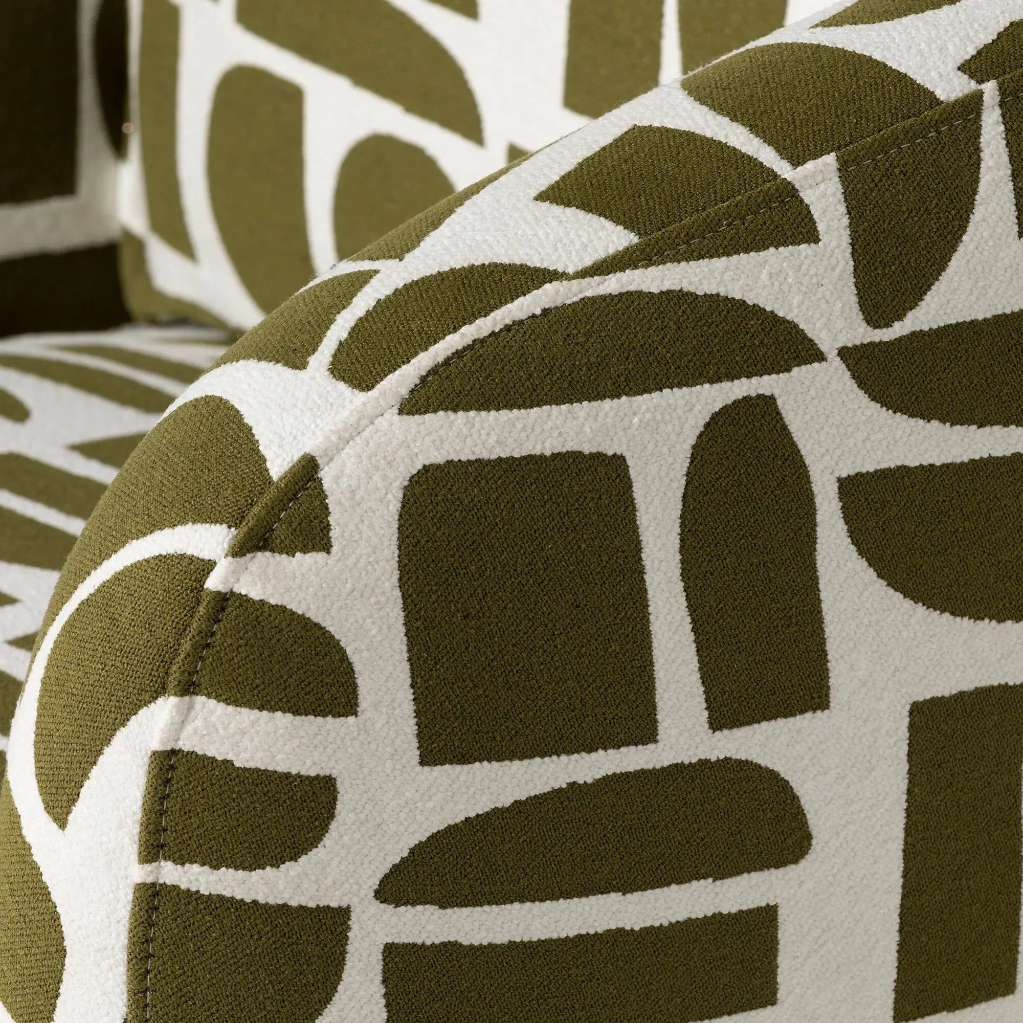 Francois Turning Lounge Chair - Fabric