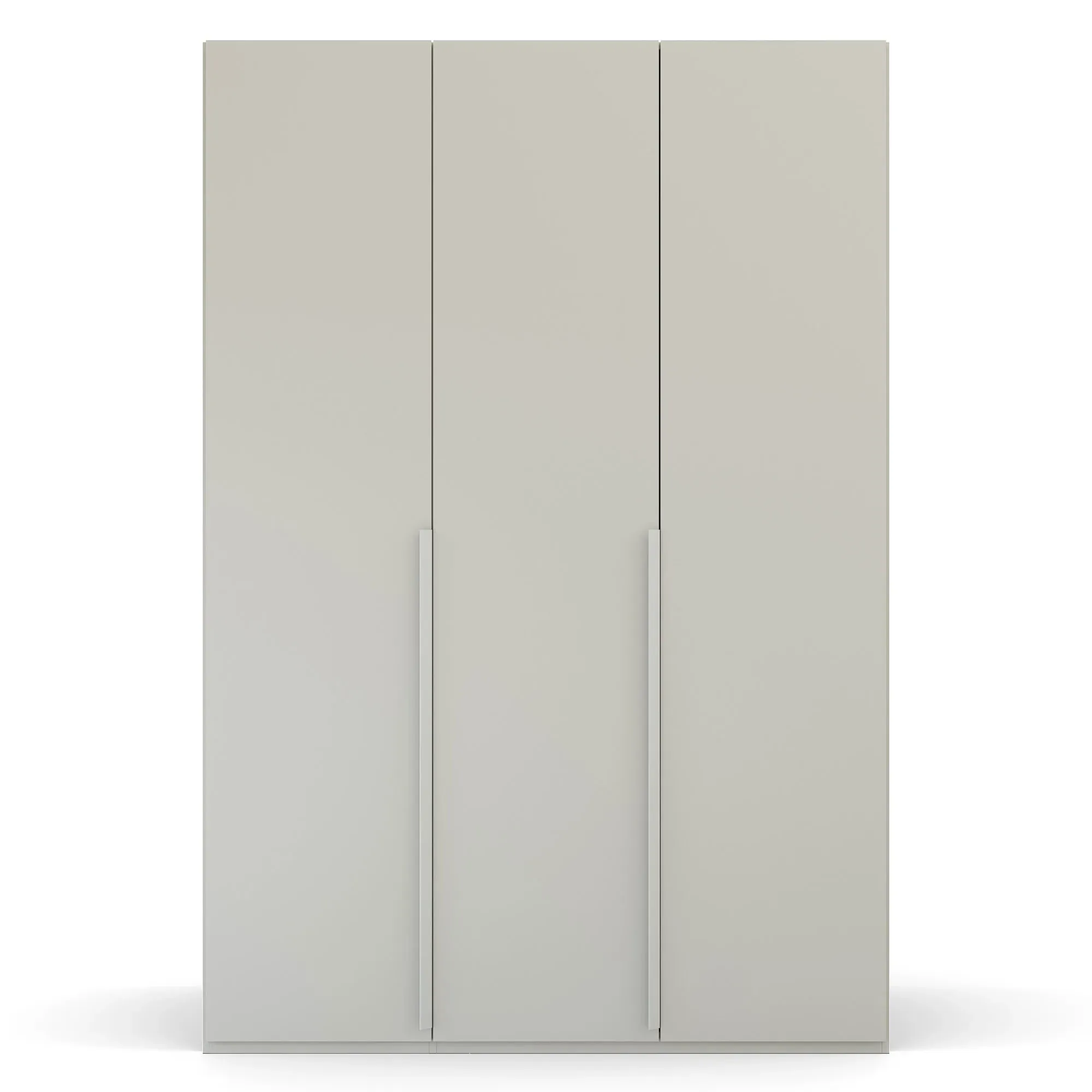 Frans 3 Door Wardrobe - Grey, Engineered Wood