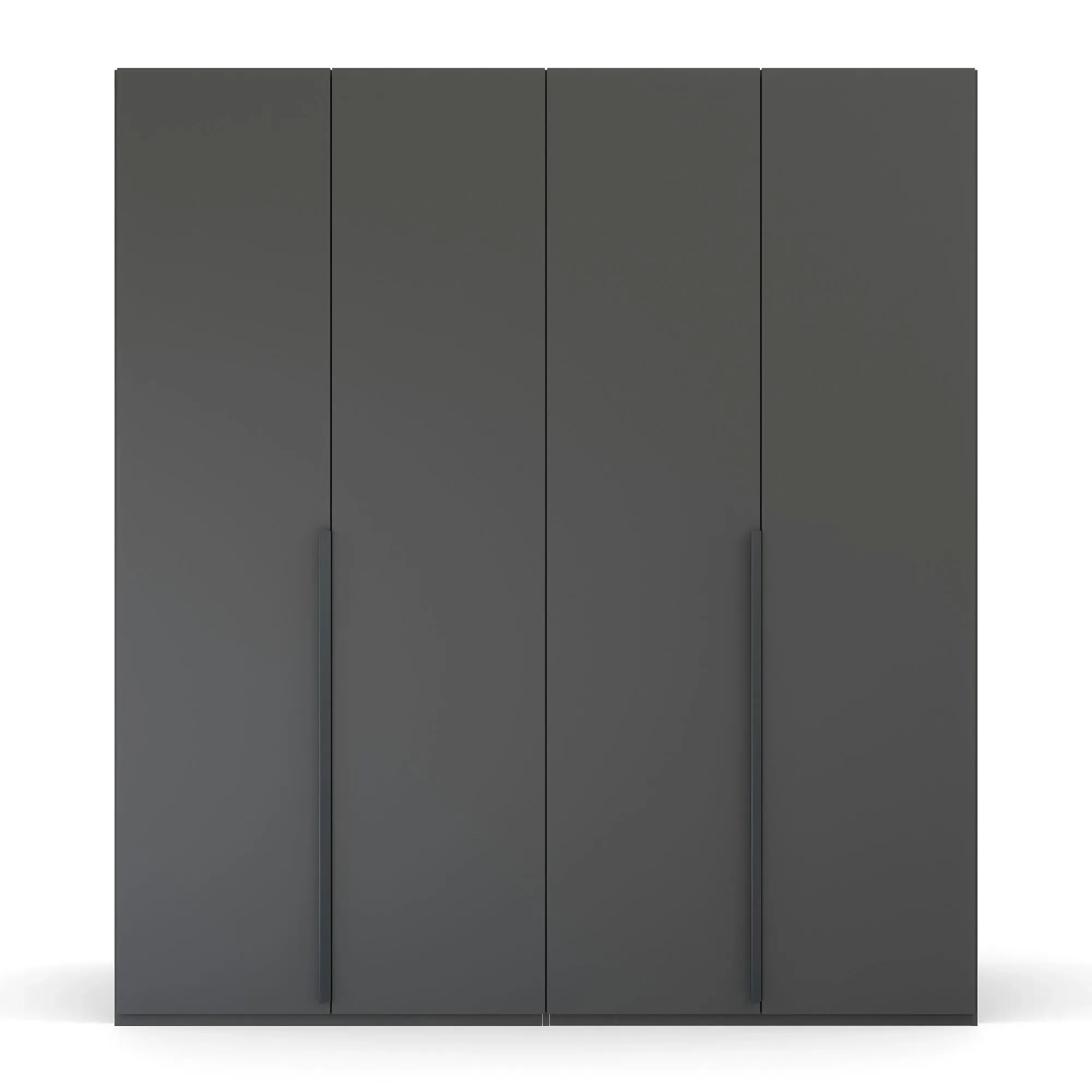 Frans 4 Door Wardrobe - Black