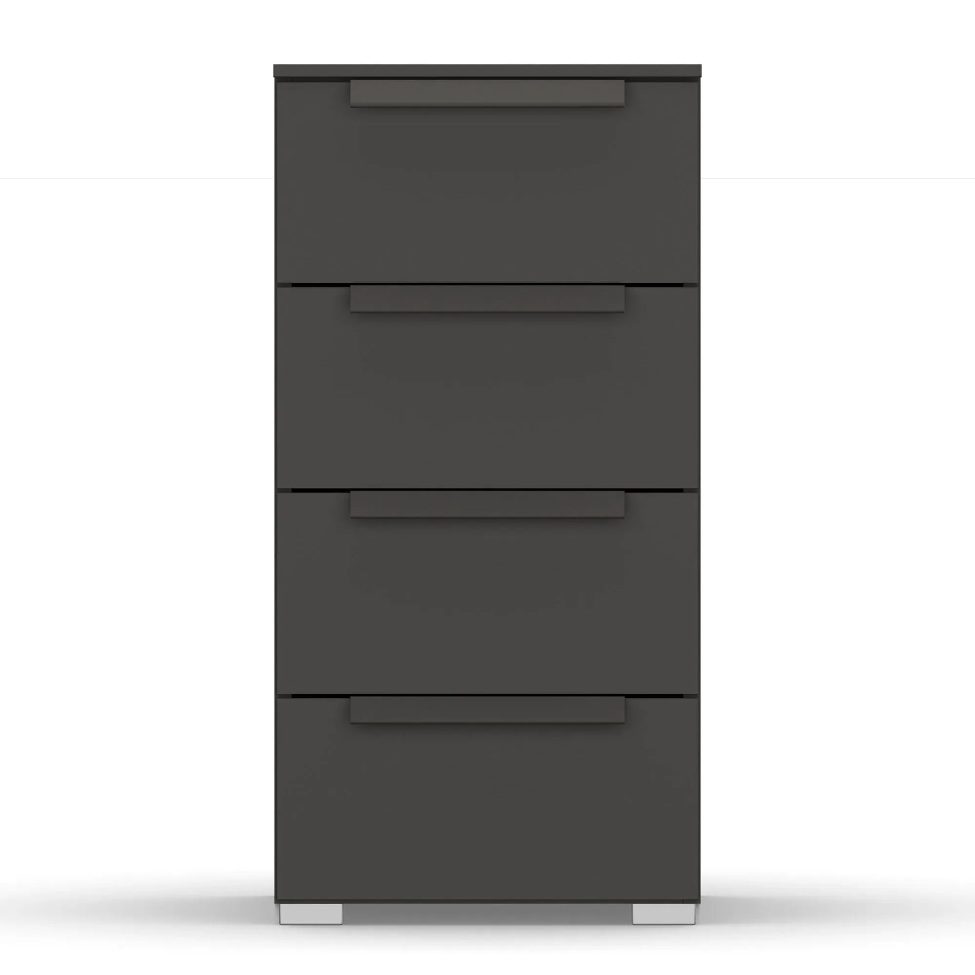 Frans 4 Drawer Chest - Black, Wood