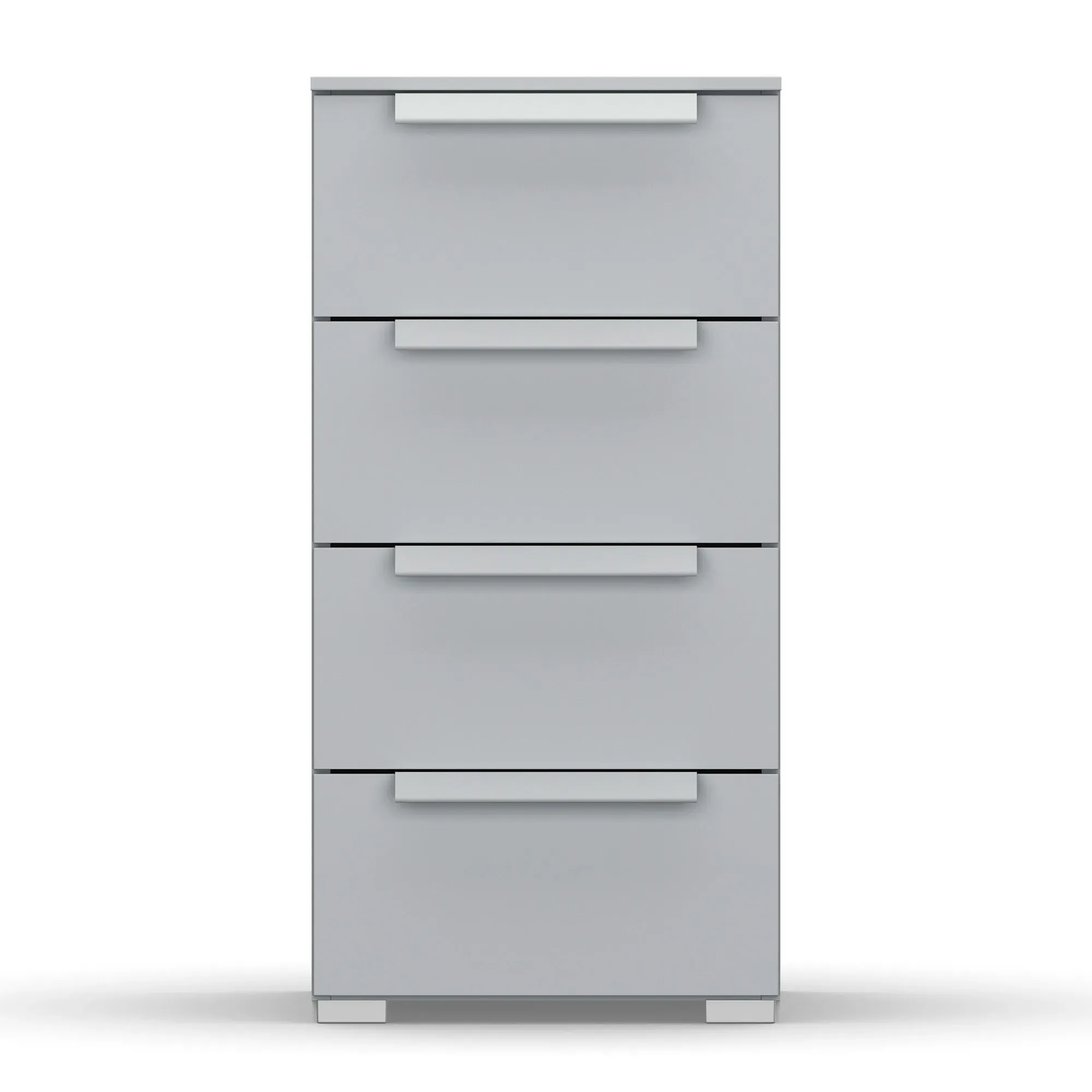 Frans 4 Drawer Chest - Grey, Wood