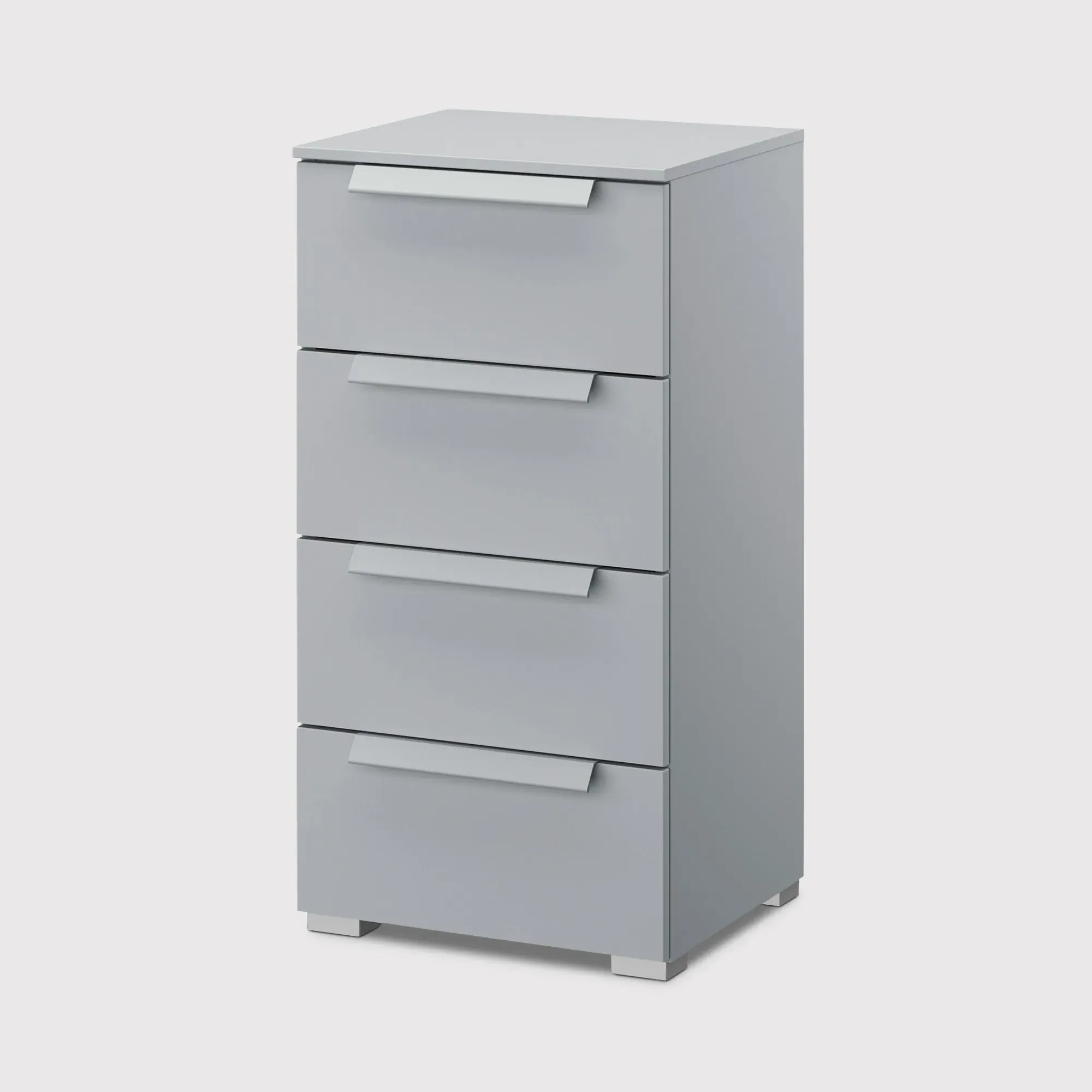 Frans 4 Drawer Chest - Grey, Wood
