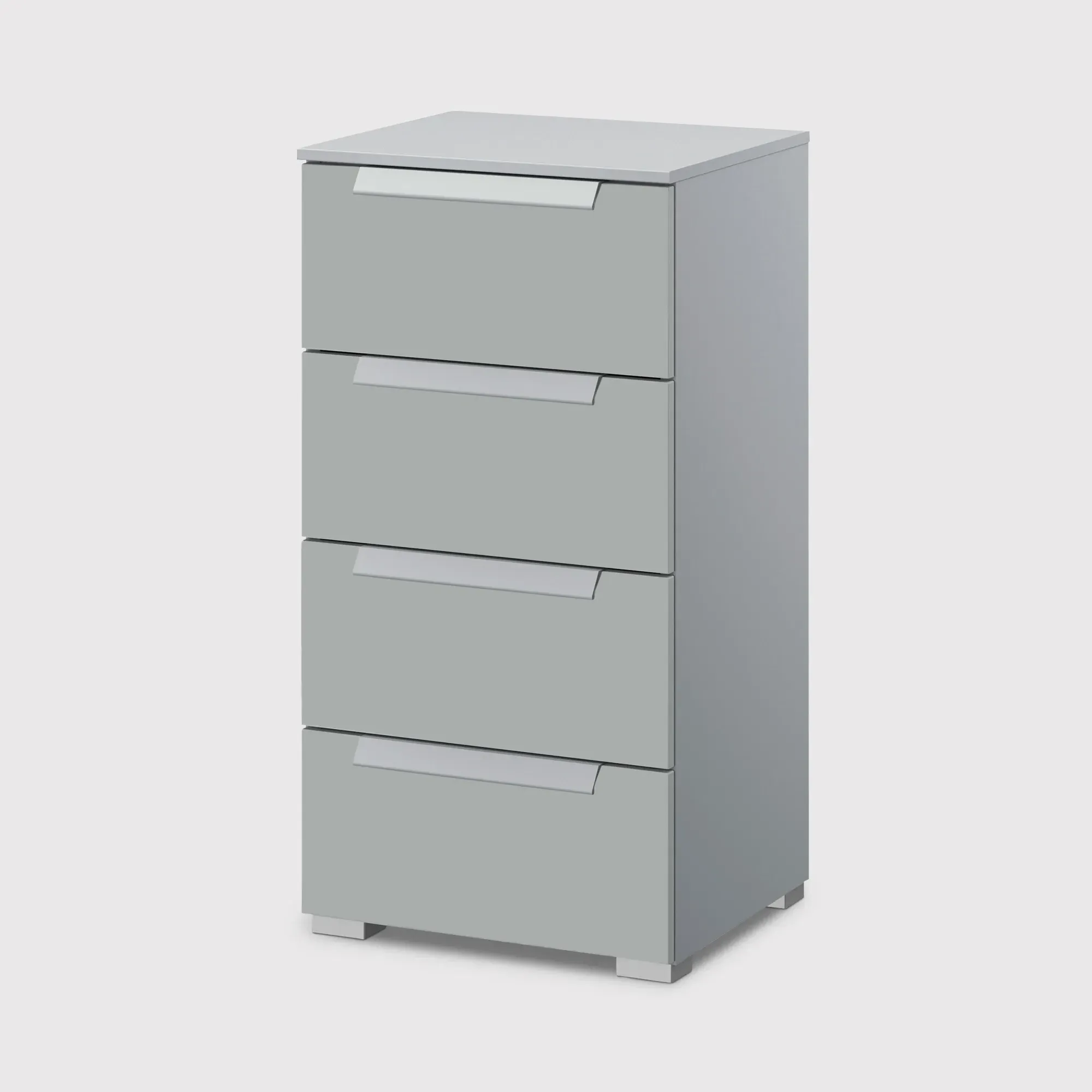 Frans 4 Drawer Chest - Grey, Wood