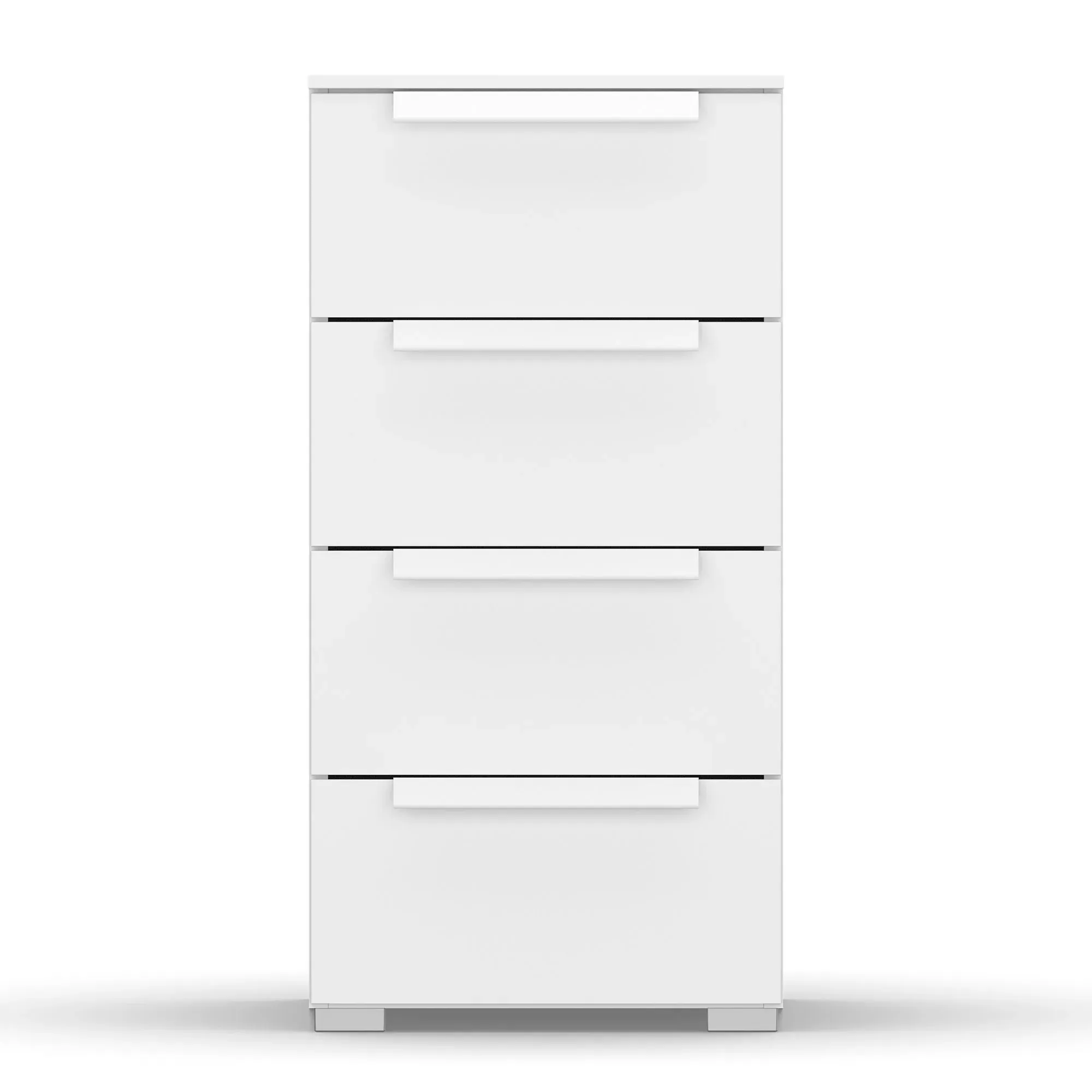 Frans 4 Drawer Chest - White, Wood