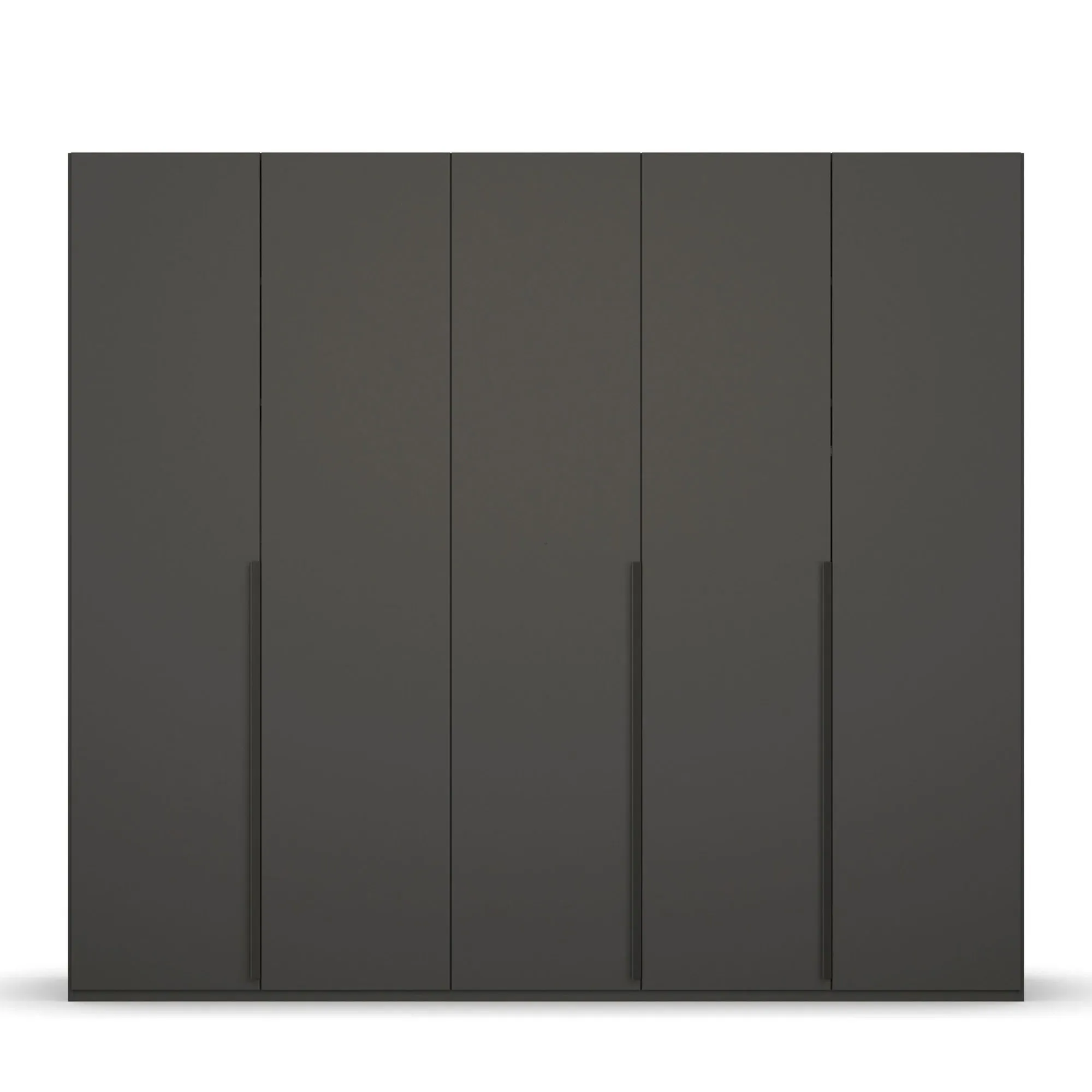 Frans 5 Door Wardrobe - Black