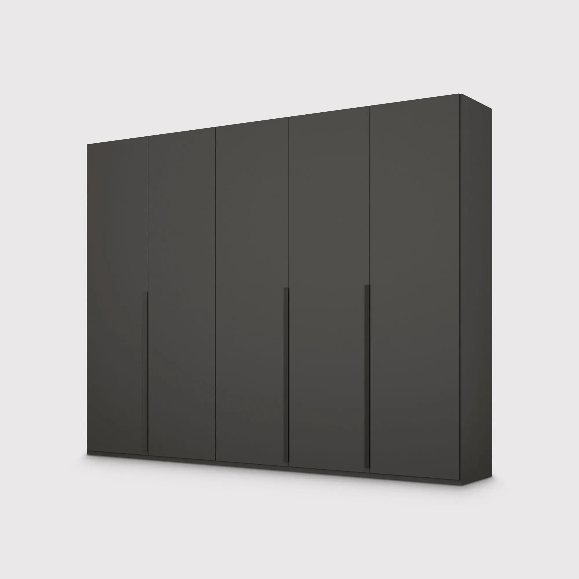 Frans 5 Door Wardrobe - Black image