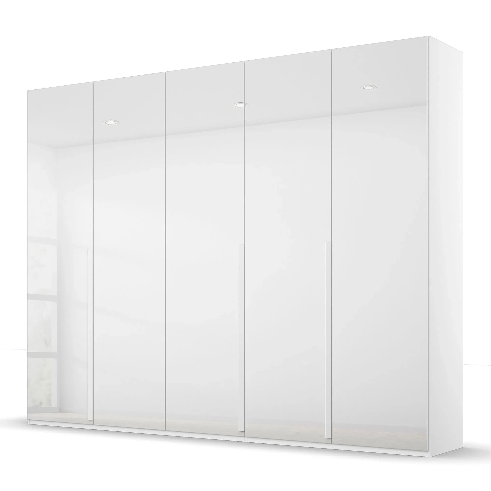 Frans 5 Door Wardrobe - White
