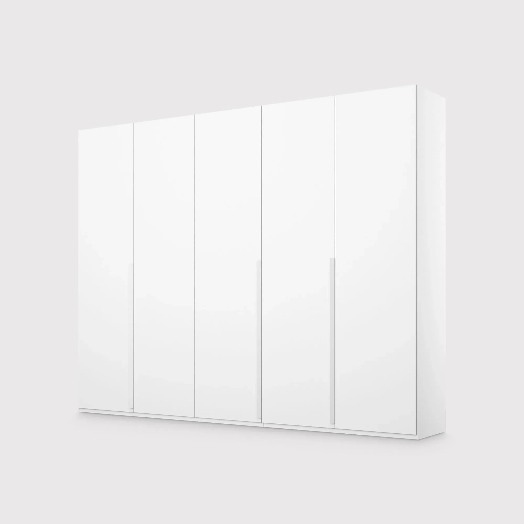 Frans 5 Door Wardrobe - White