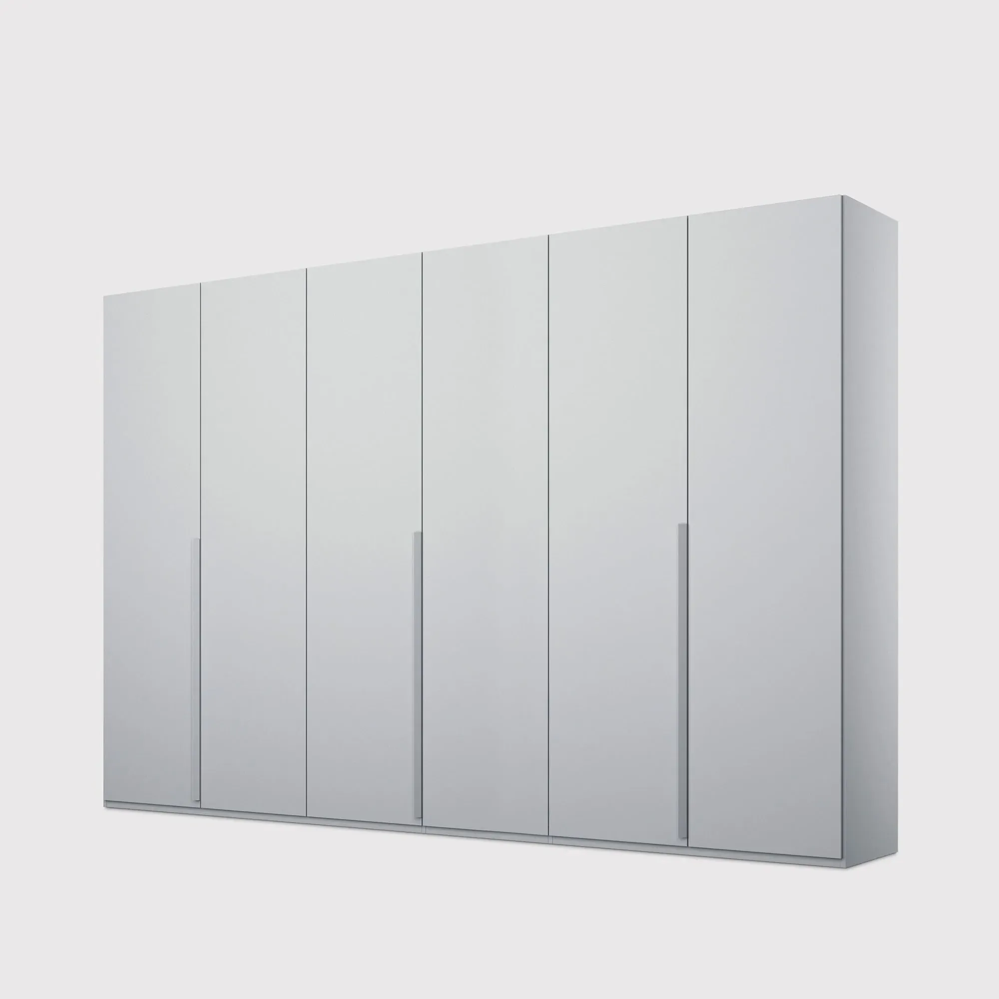 Frans 6 Door Wardrobe - Grey