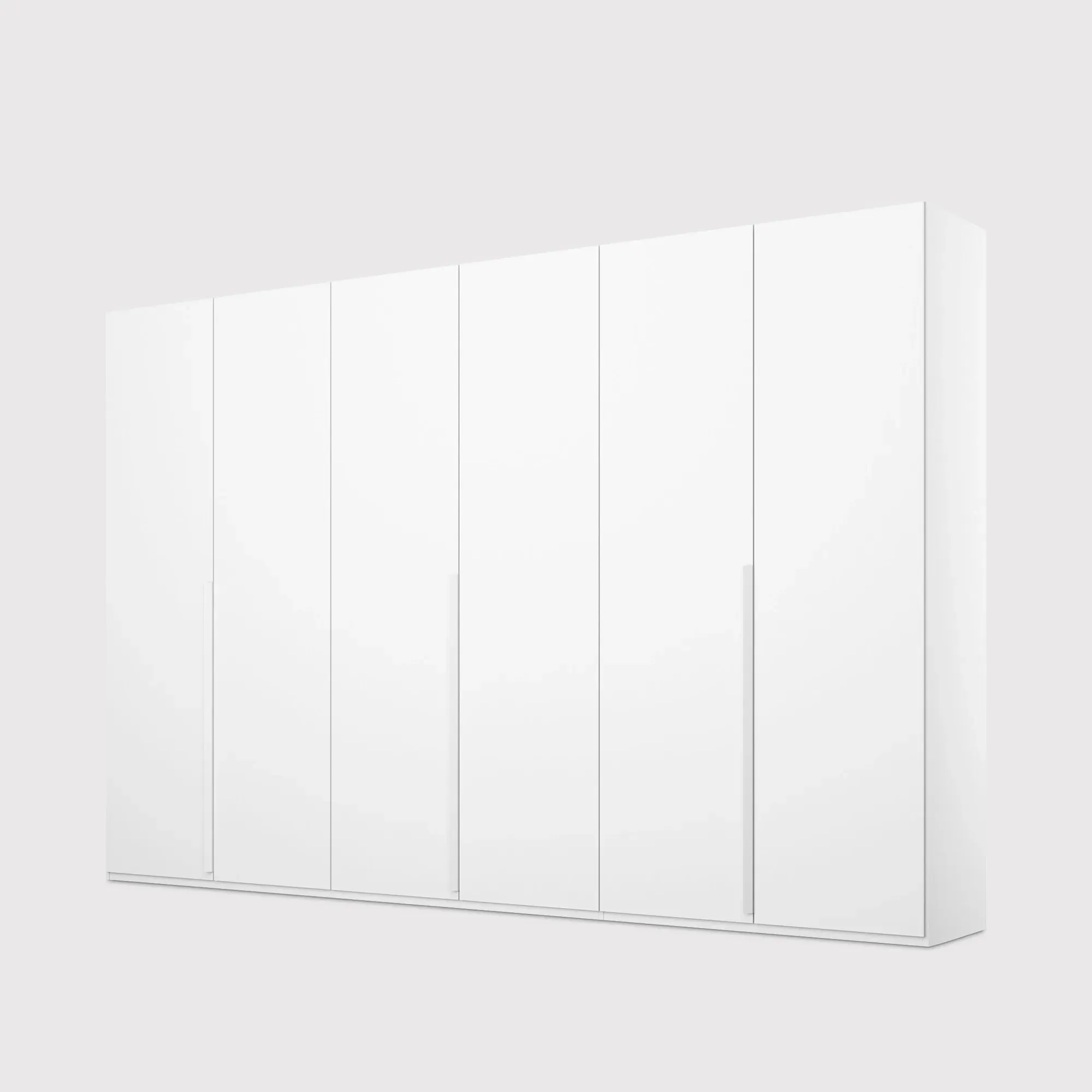 Frans 6 Door Wardrobe - White